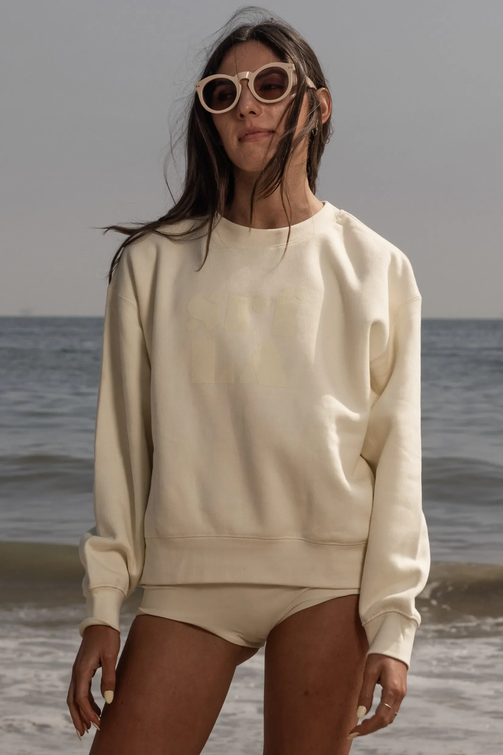 70's SRF LA Classic Crewneck - Butter - Image 3