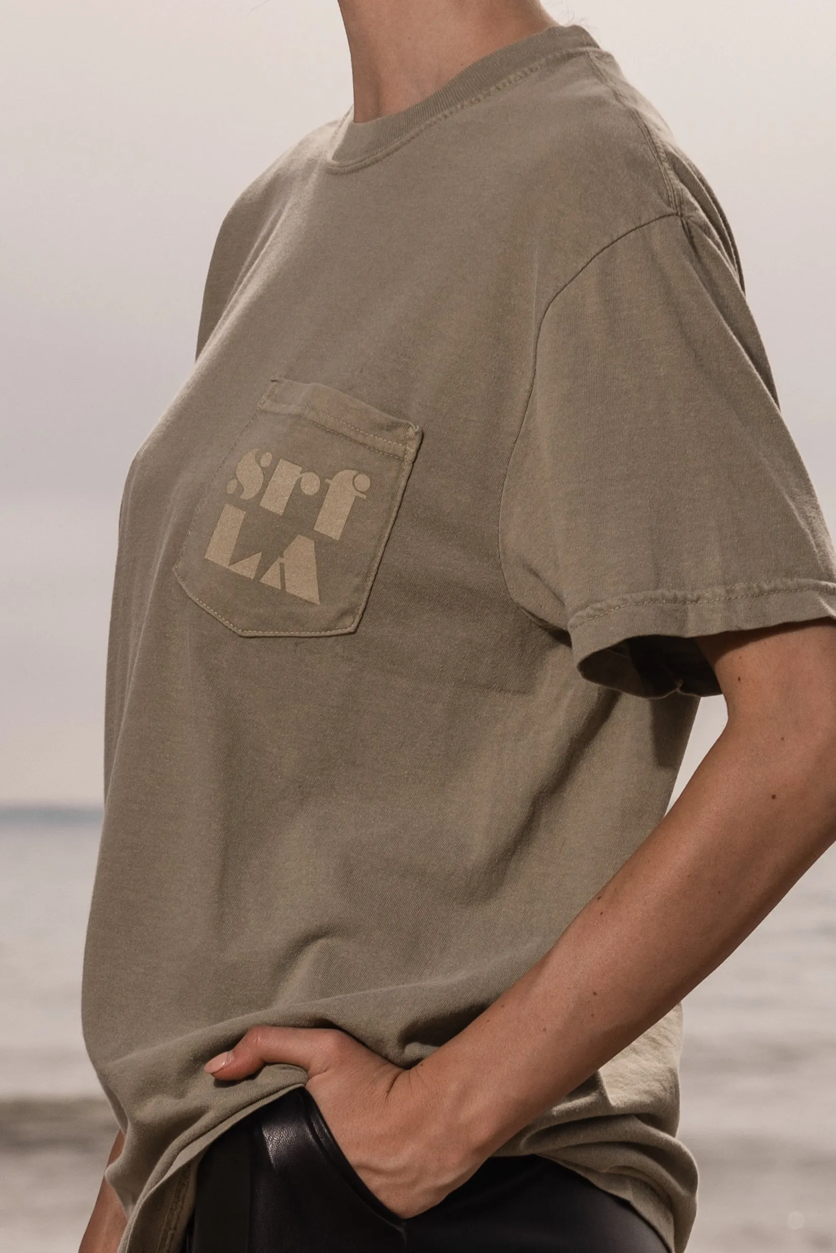 70's SRF LA Tee - Dusty Sand - Image 6