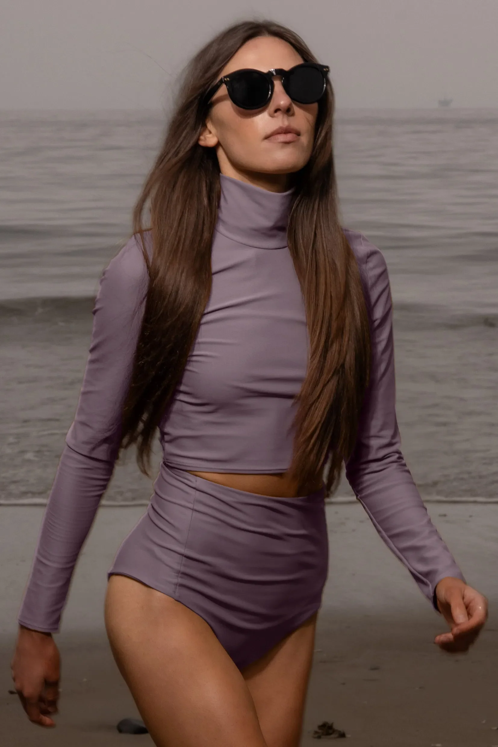 Aegean Rashguard - Lavender - Image 7