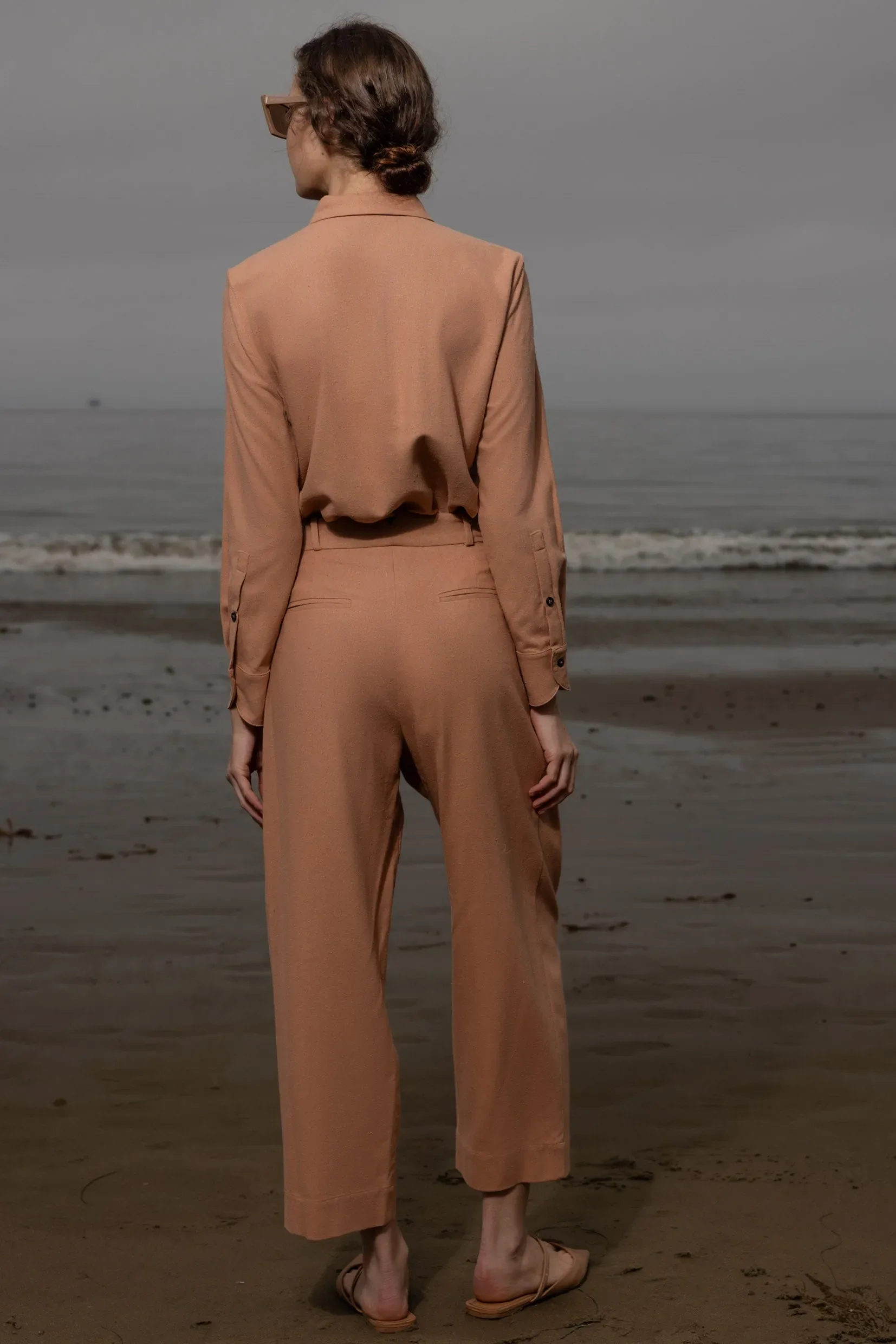 Baptise Pant - Blush Silk Noil - Image 2