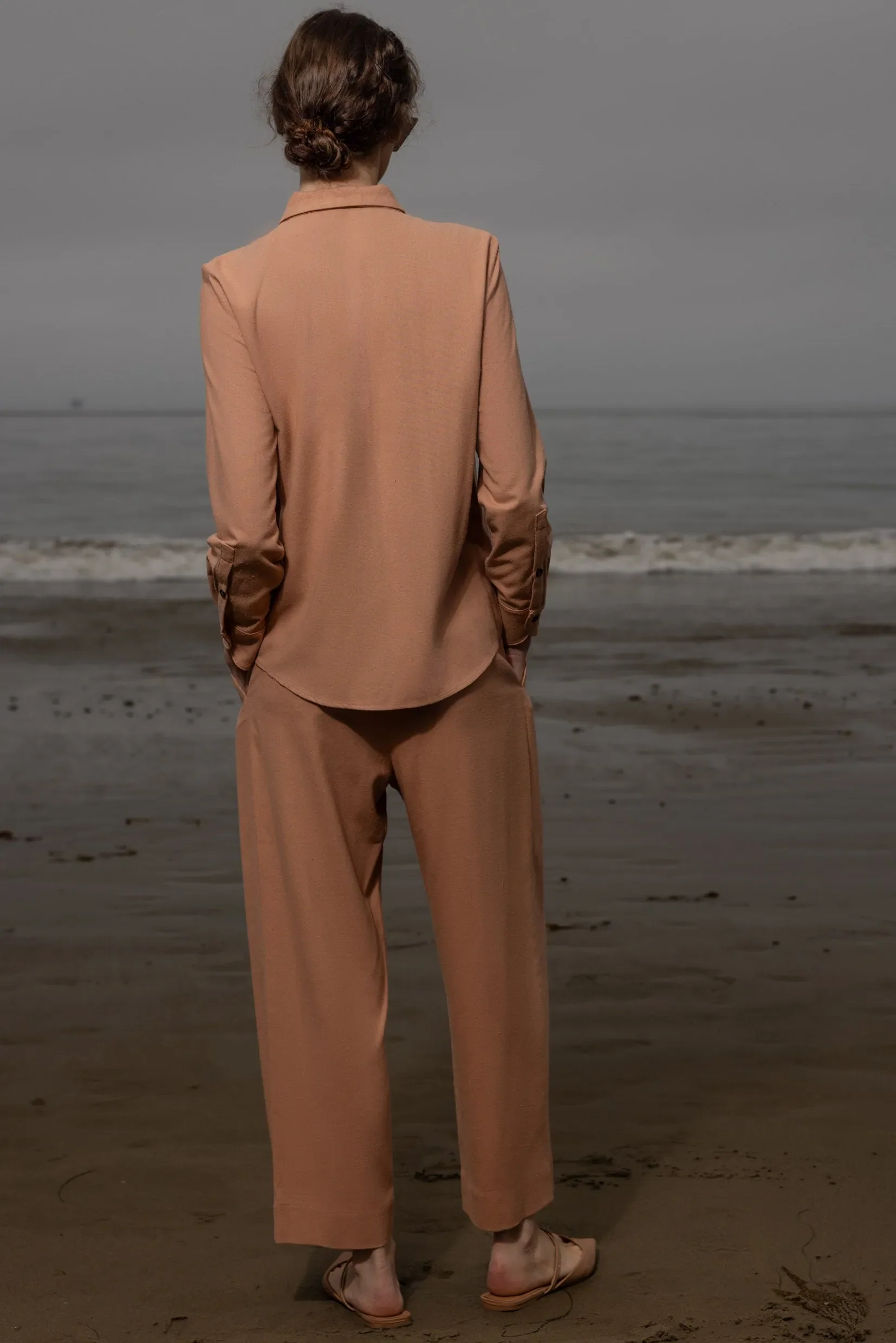 Baptise Pant - Blush Silk Noil - Image 5