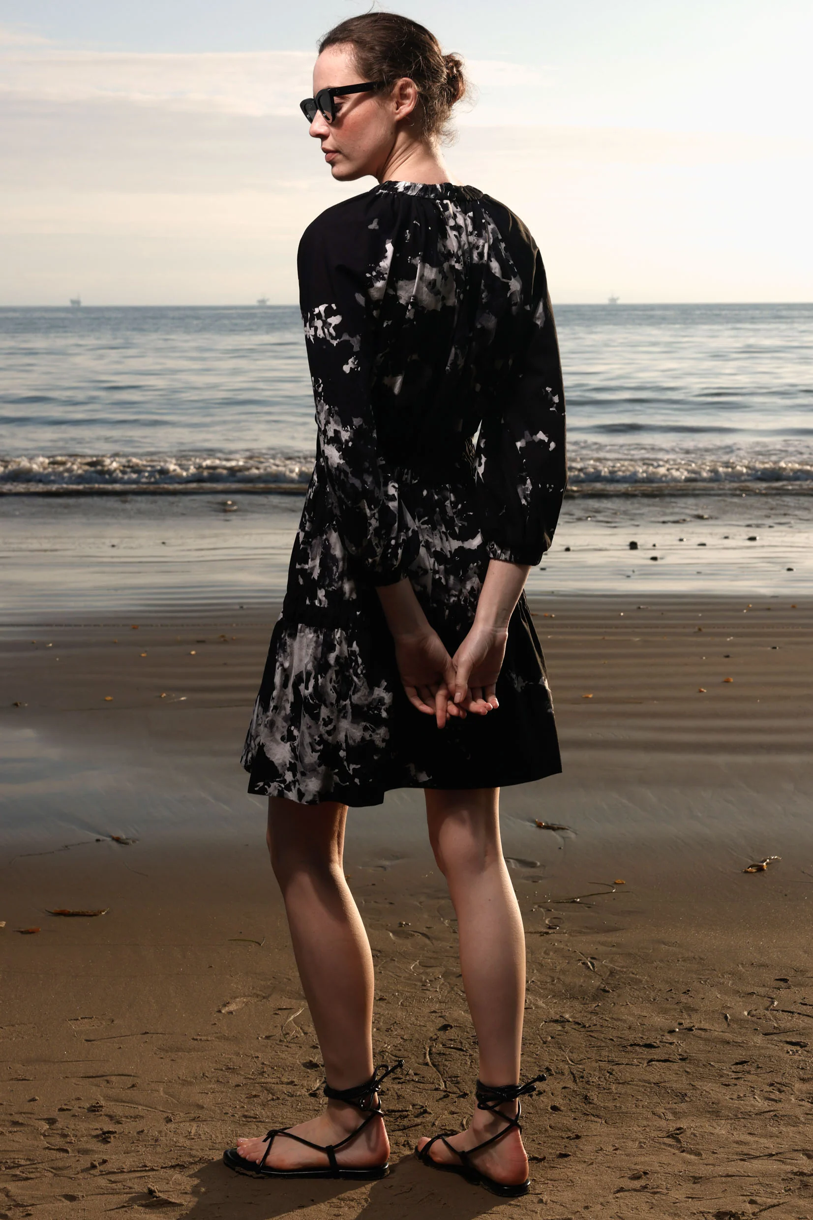 Brooke Dress - Inghua Shirting - Image 4
