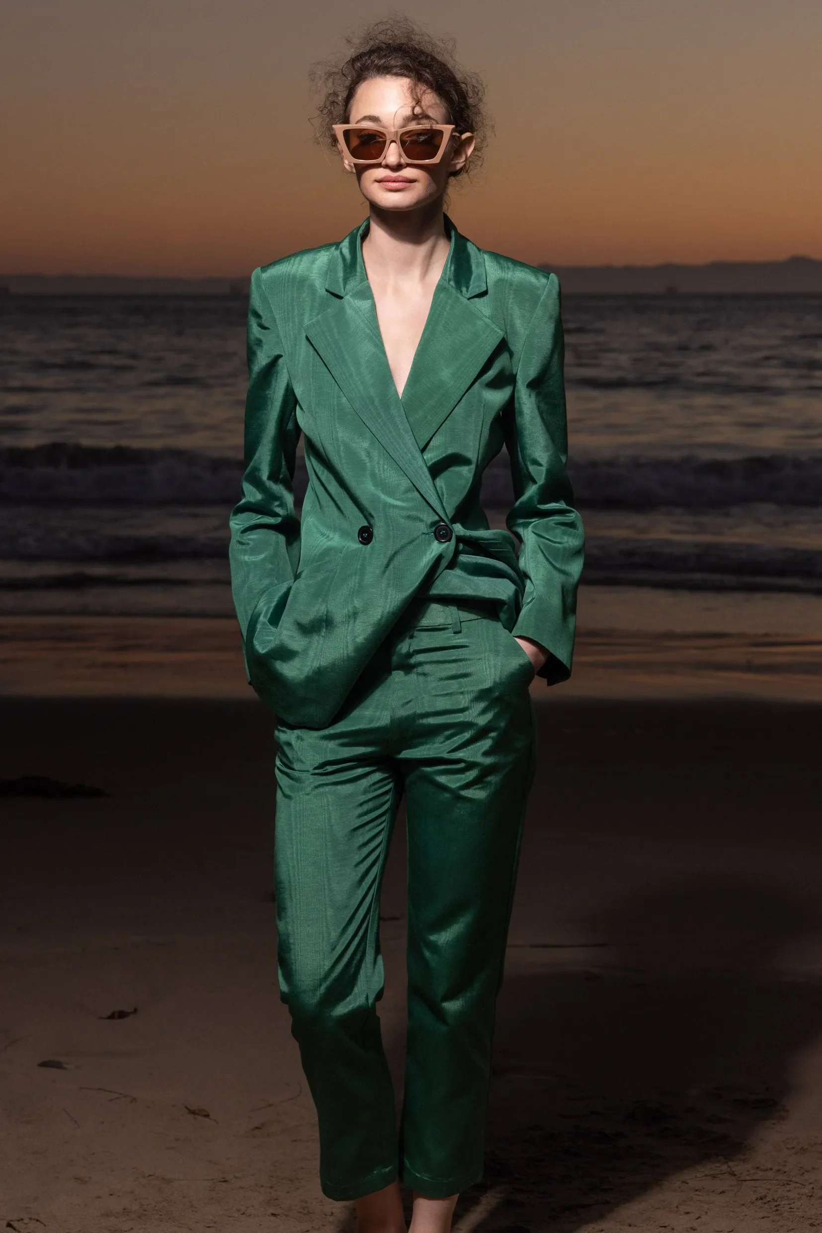 Bruno Pant - Green Moire - Image 7