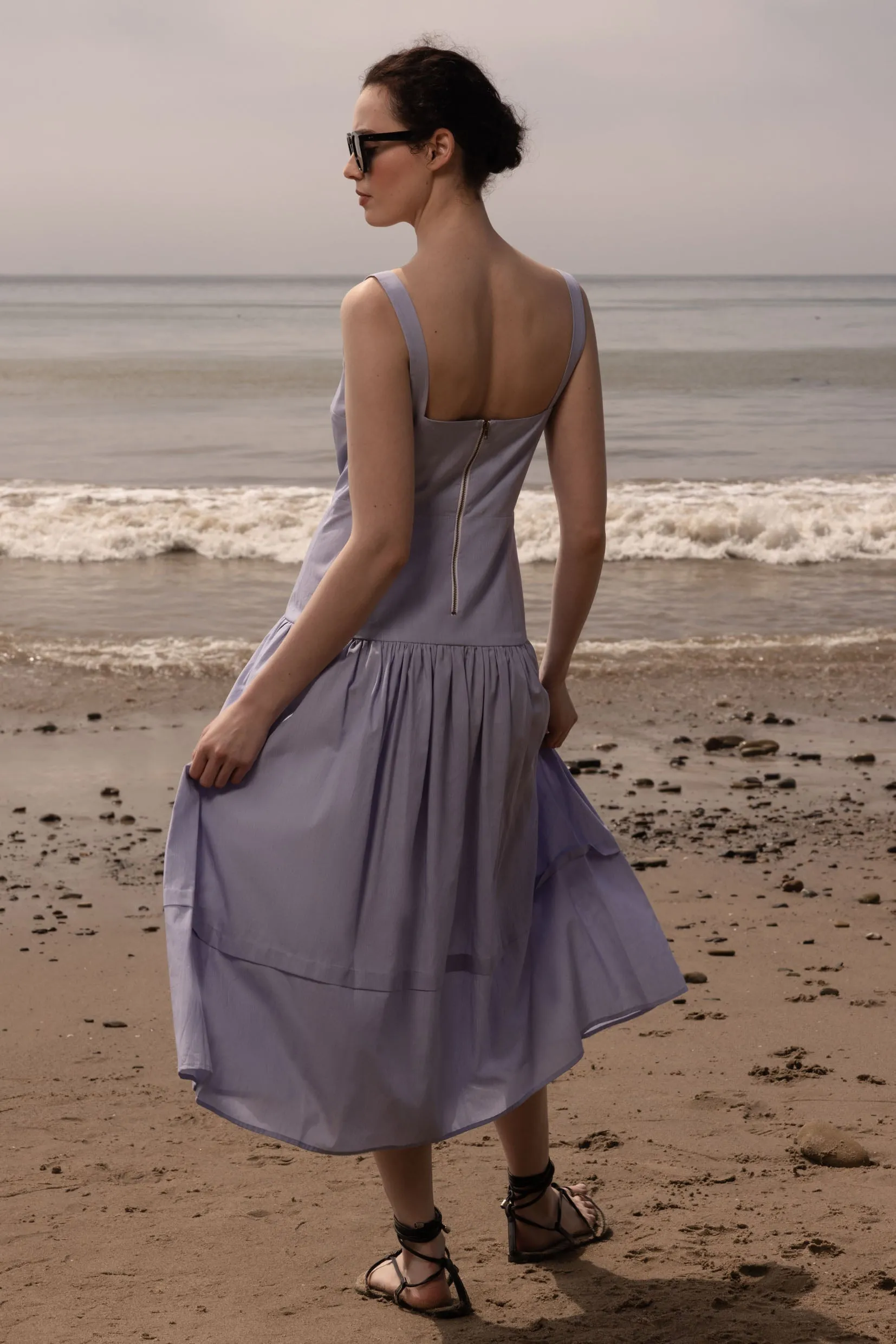 Calvi Dress - Summer Stripe Cotton - Image 4