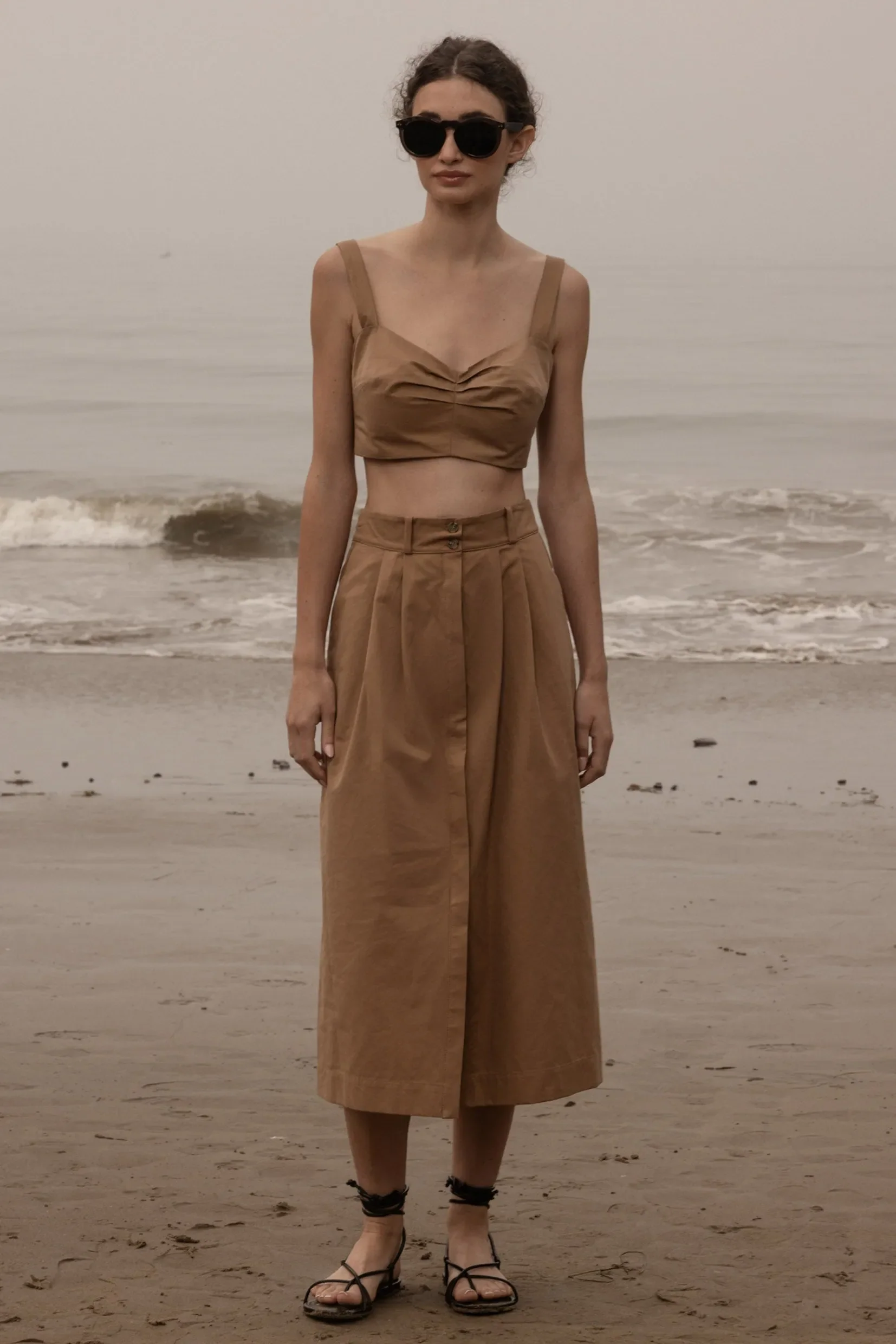 Camille Skirt - Caramel Trench - Image 4