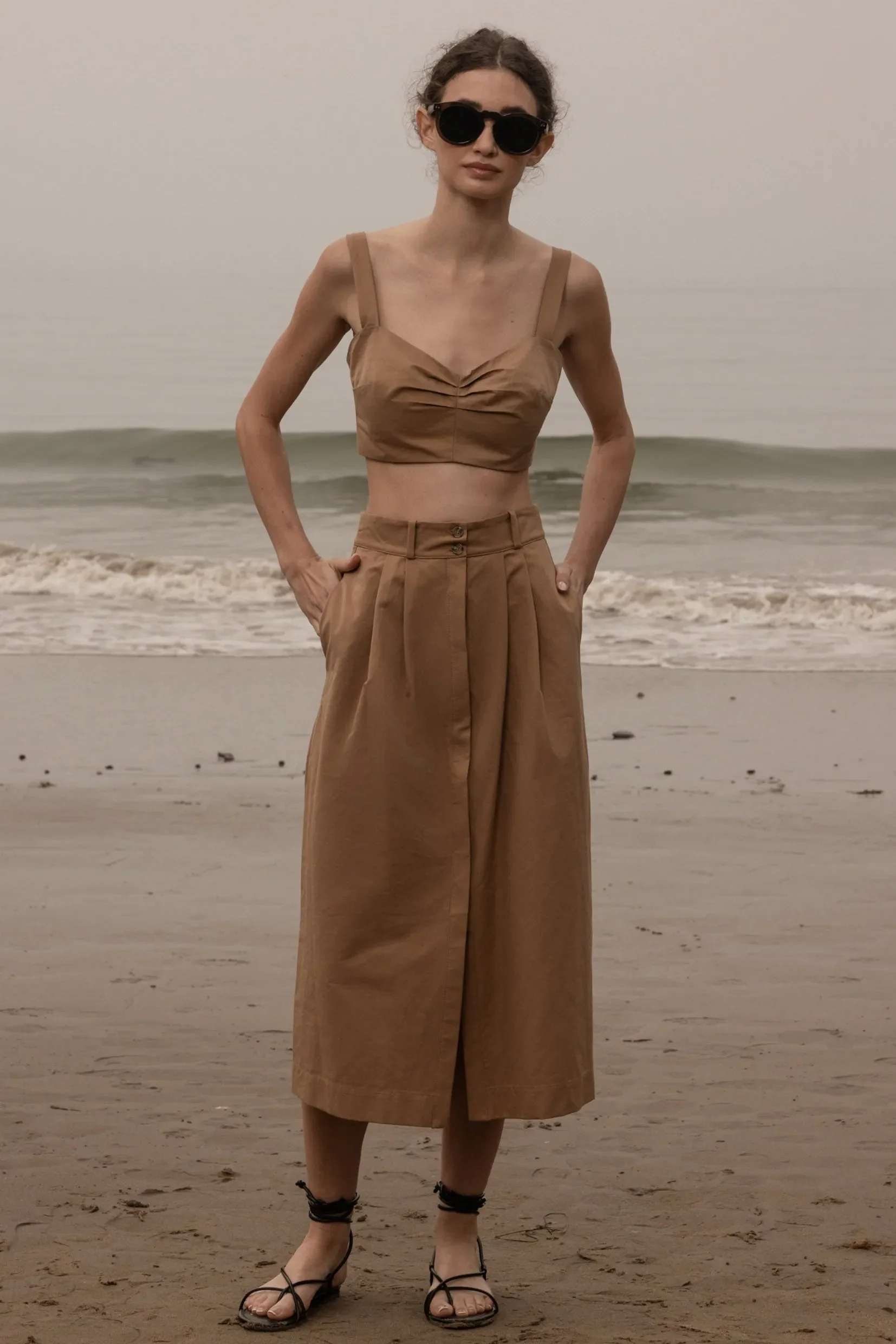 Camille Skirt - Caramel Trench - Image 6
