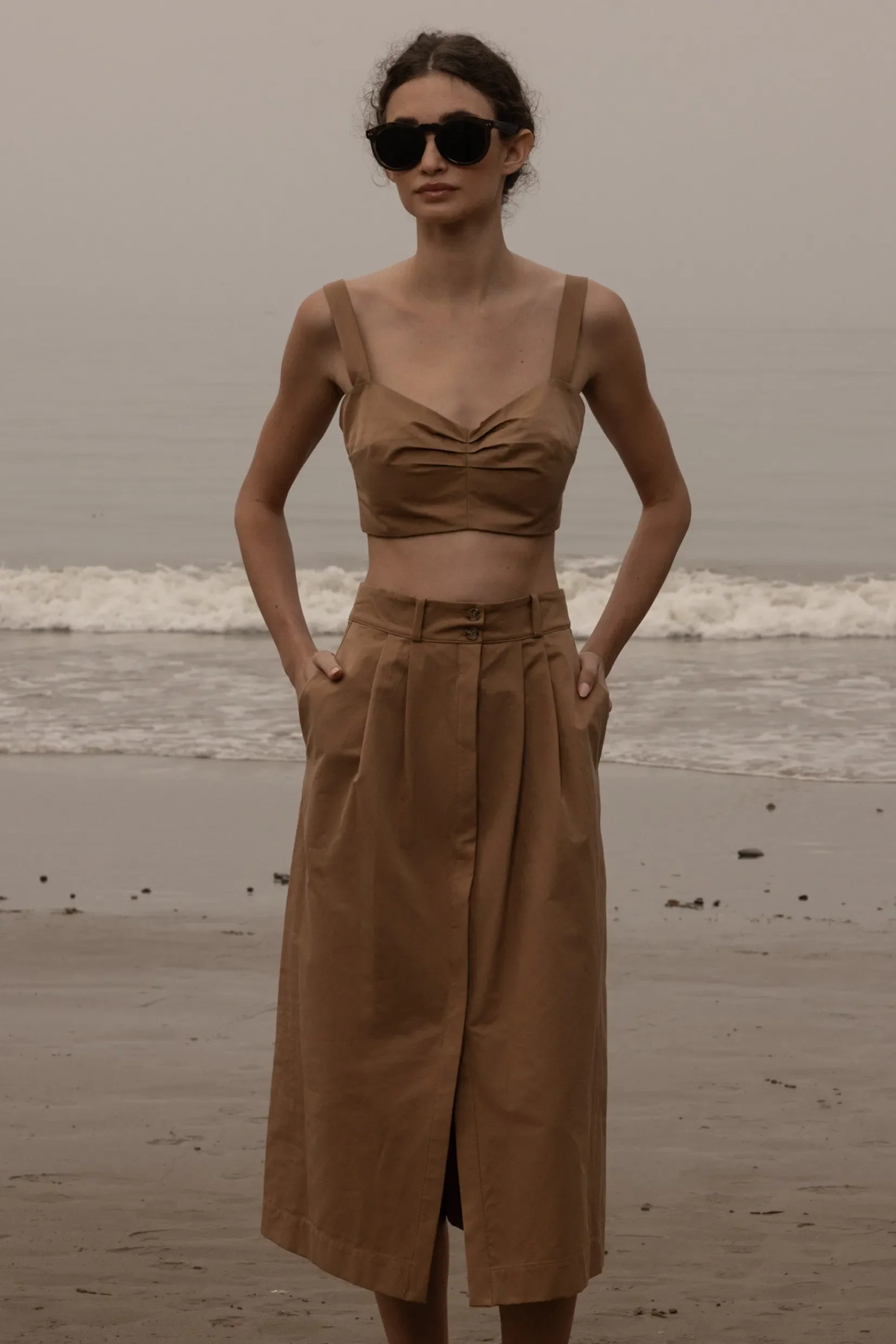 Camille Skirt - Caramel Trench - Image 8