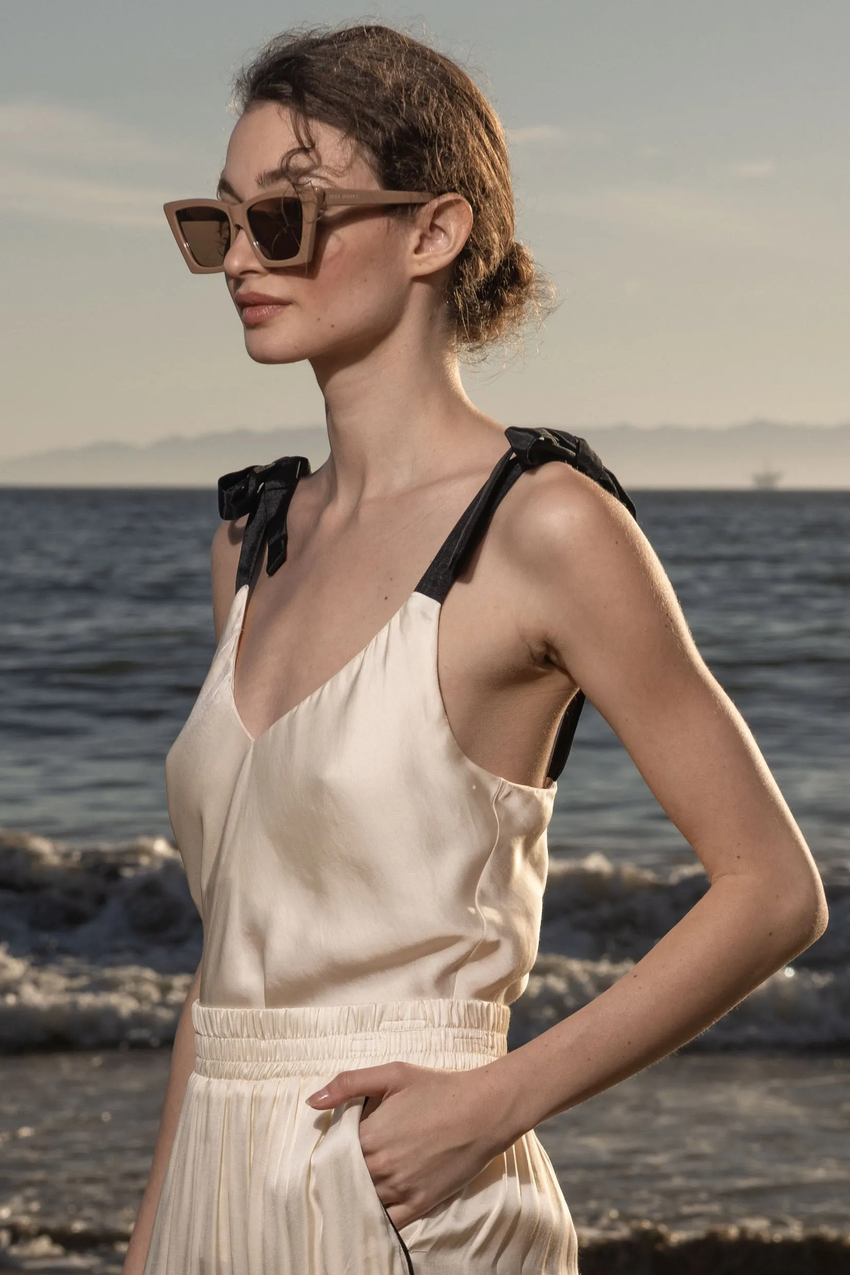 Caraco Top - Ivory - Image 4