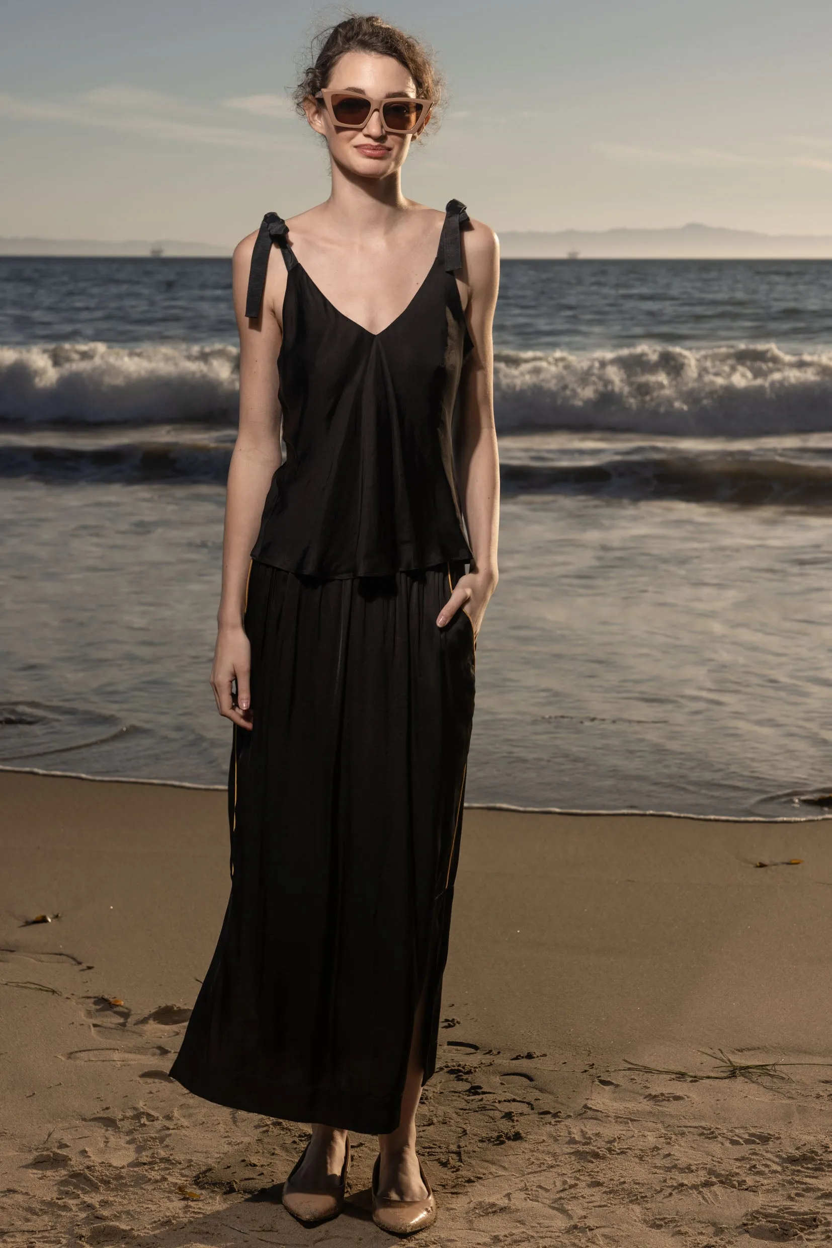 Caraco Top - Noir - Image 7