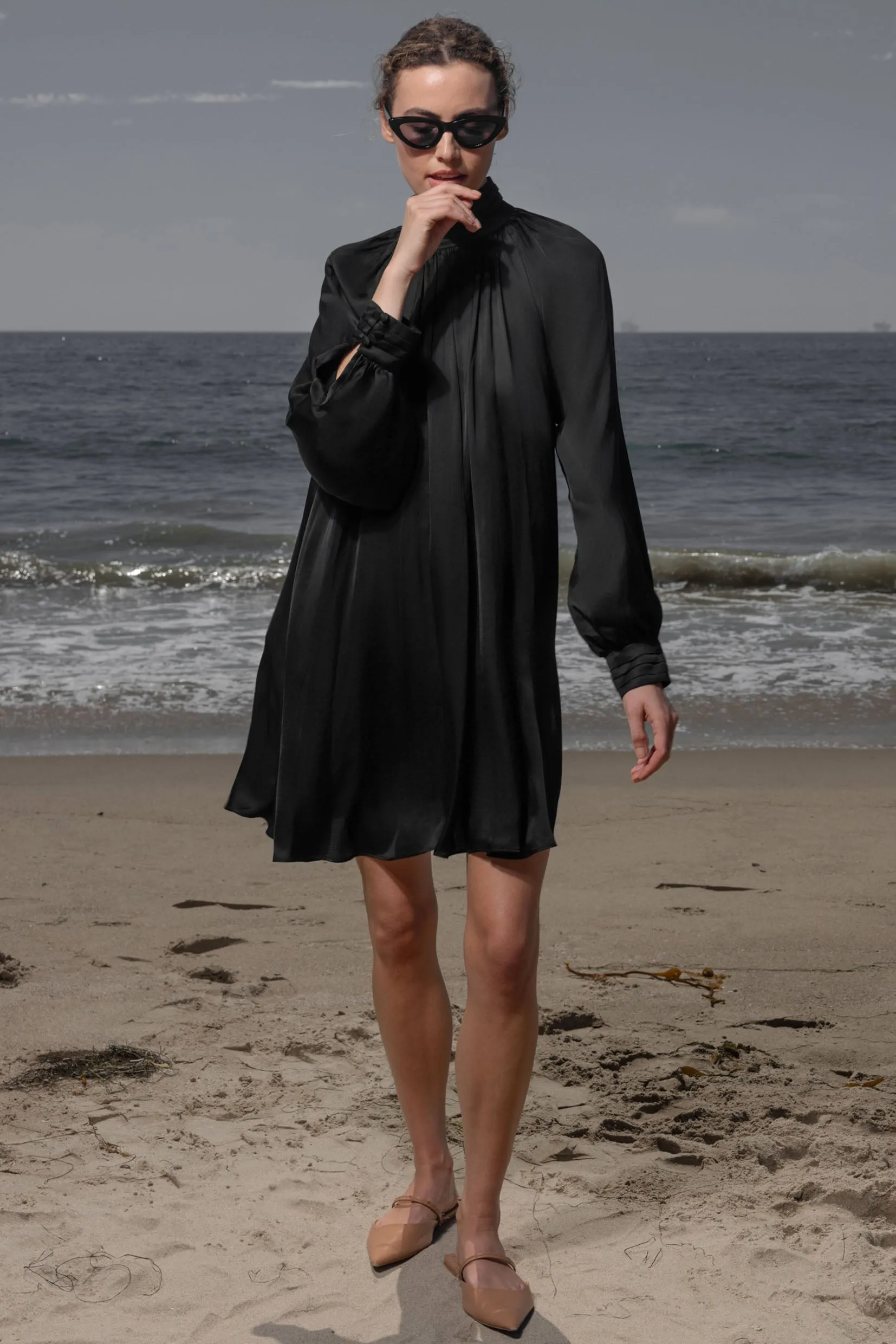 Edie Dress - Noir - Image 8