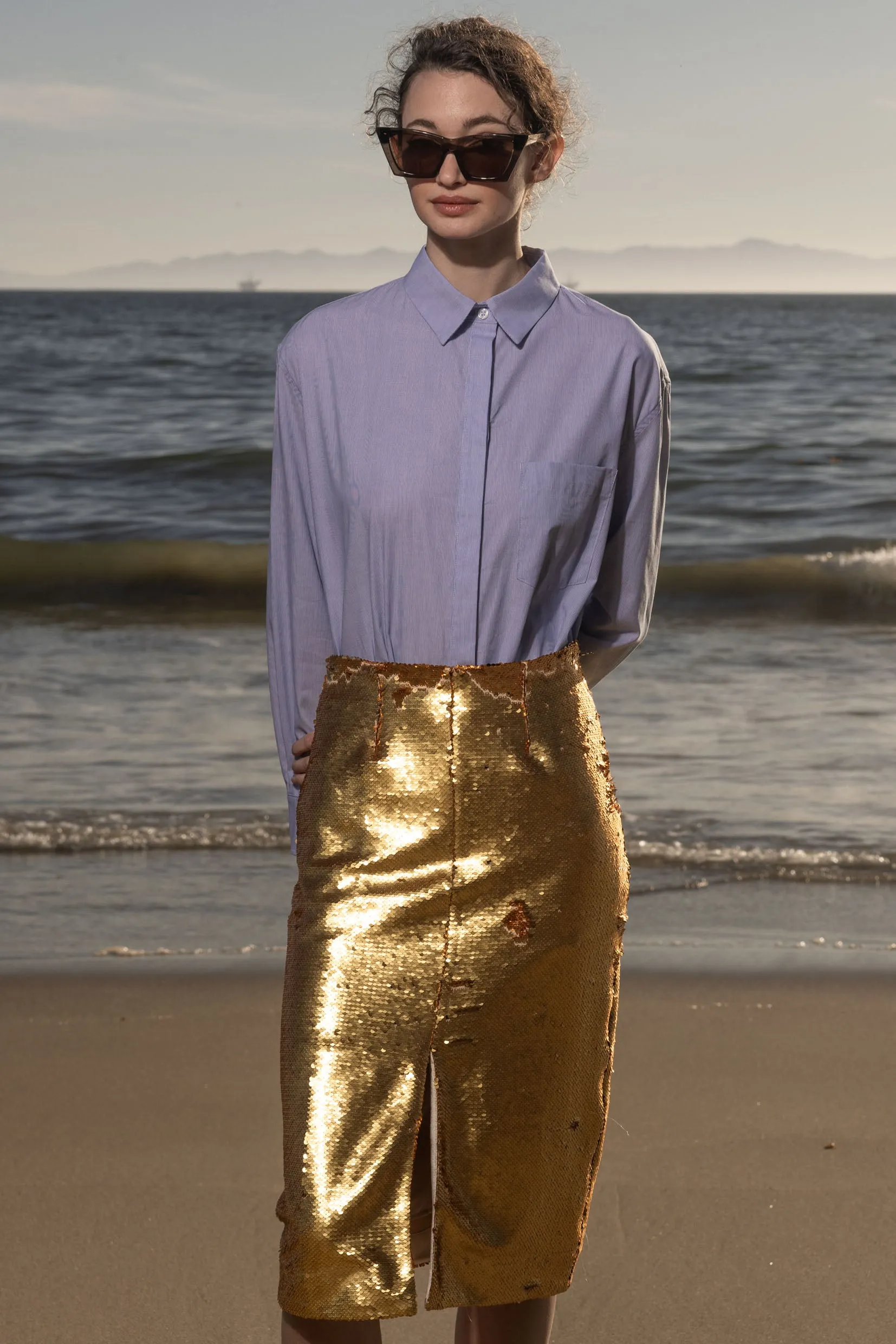Ember Skirt - Santorini Gold - Image 6
