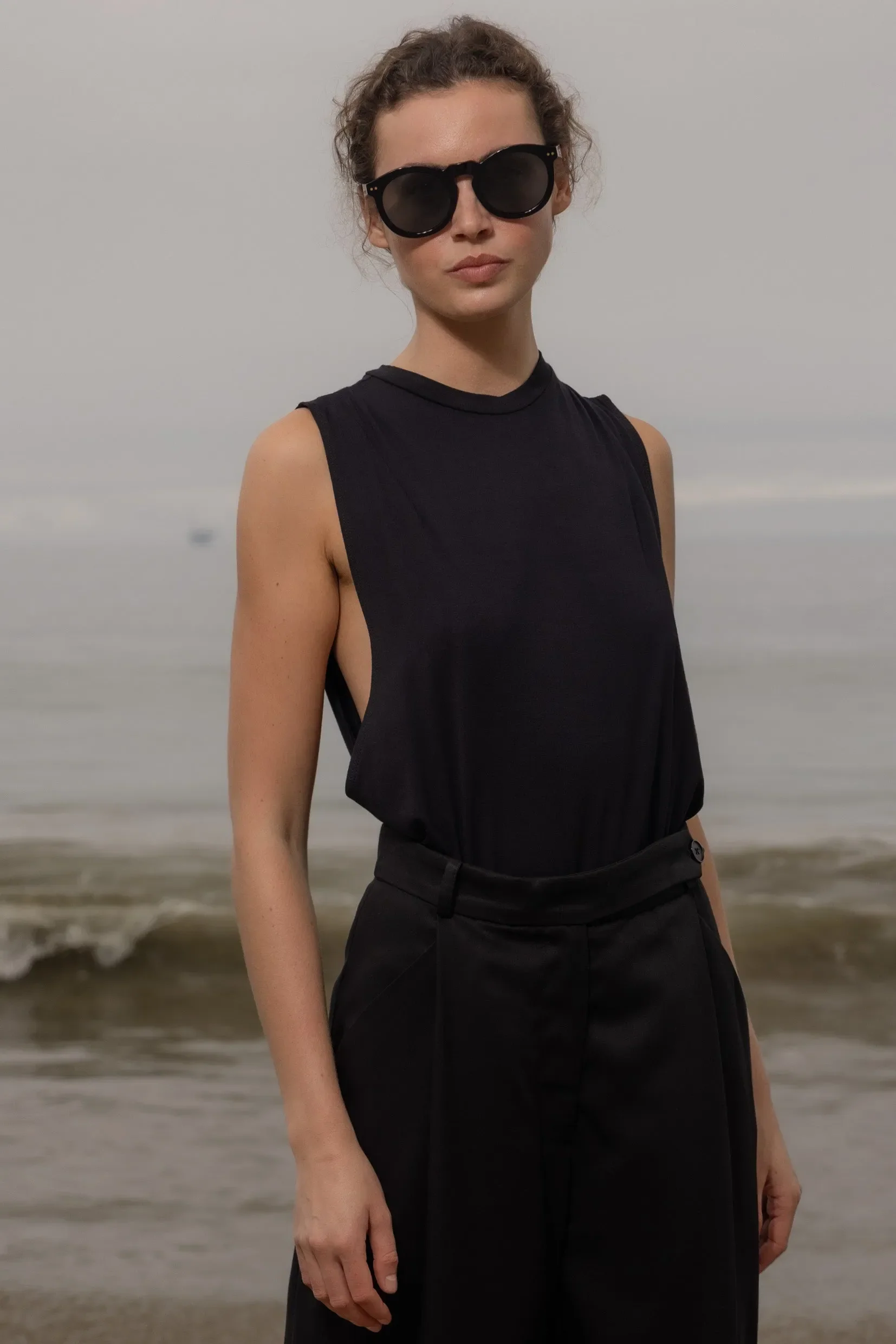 Expat Tank - Black - Image 5