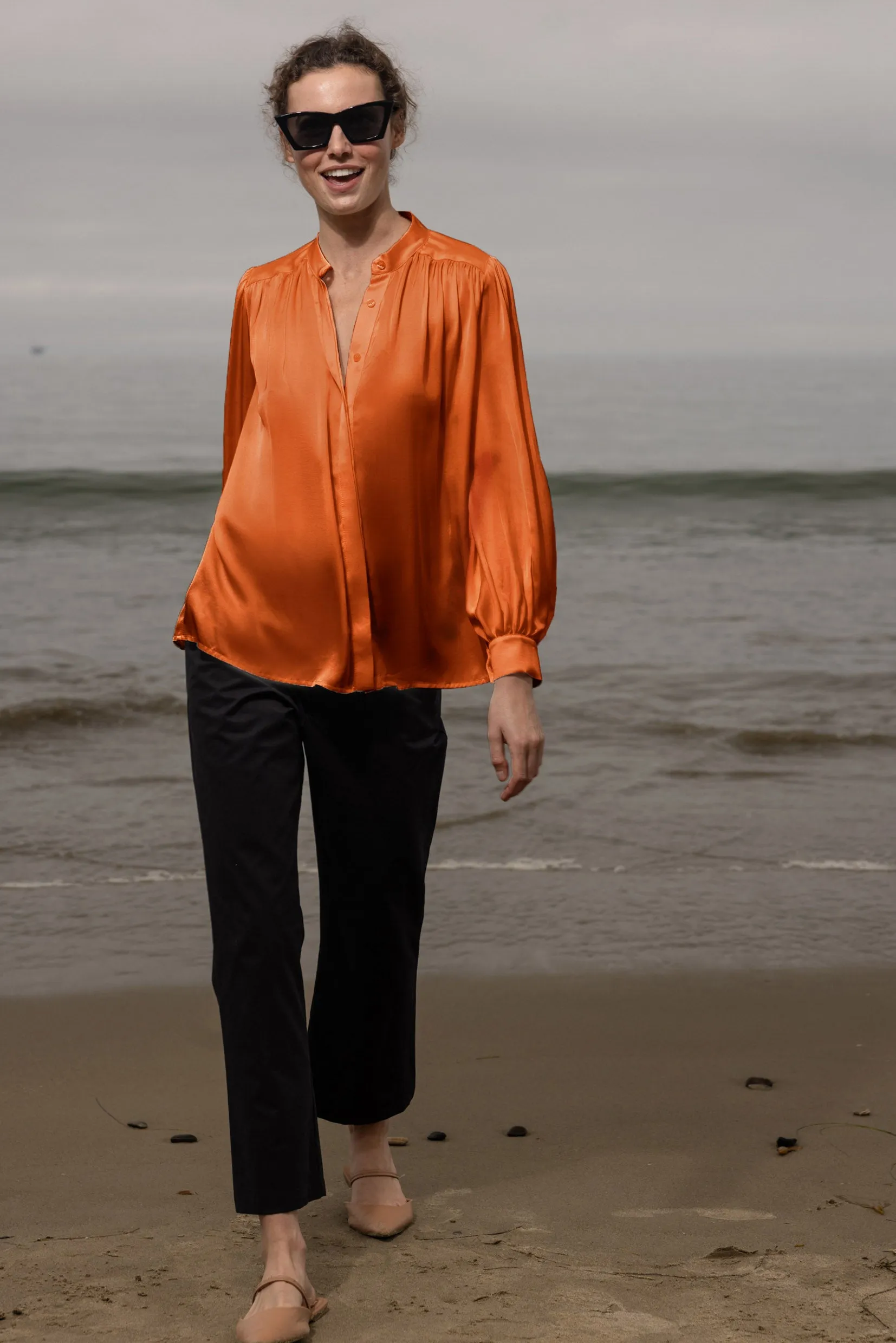 Farah Blouse - Flame - Image 7