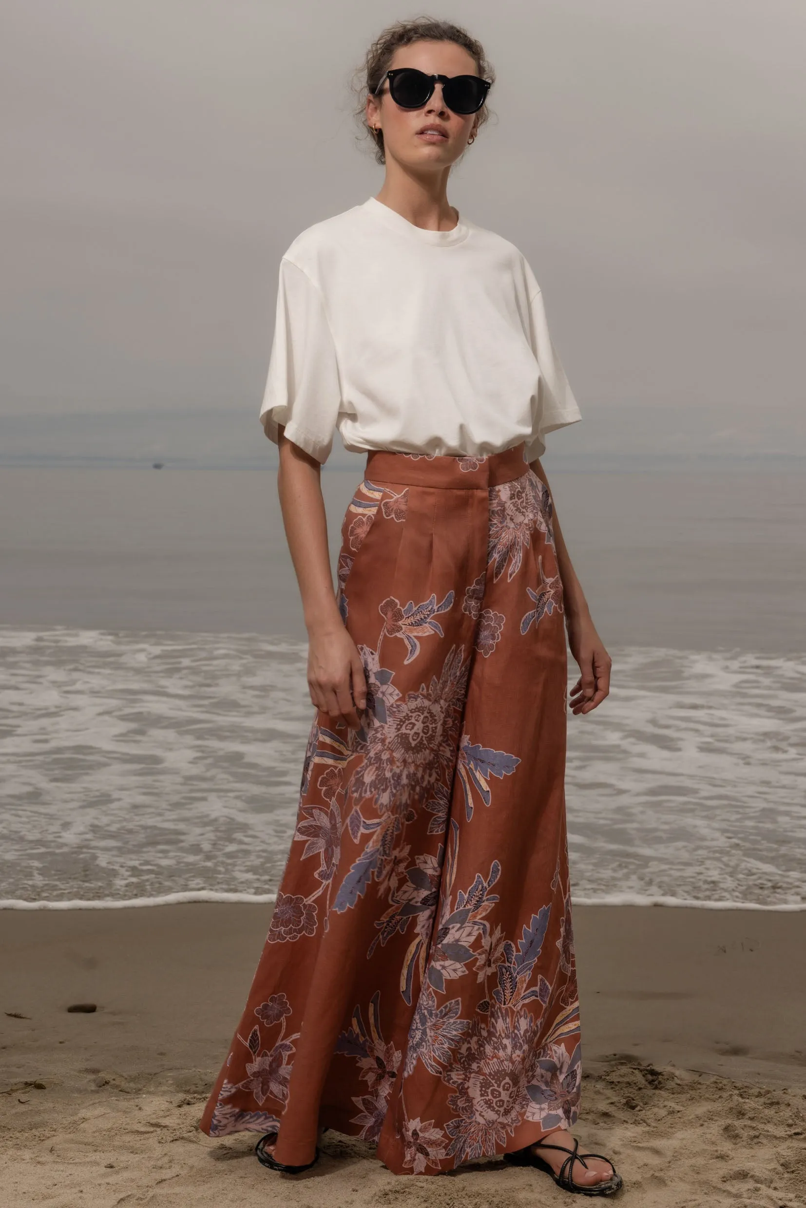 Flareup Trouser - Orange Batik - Image 3