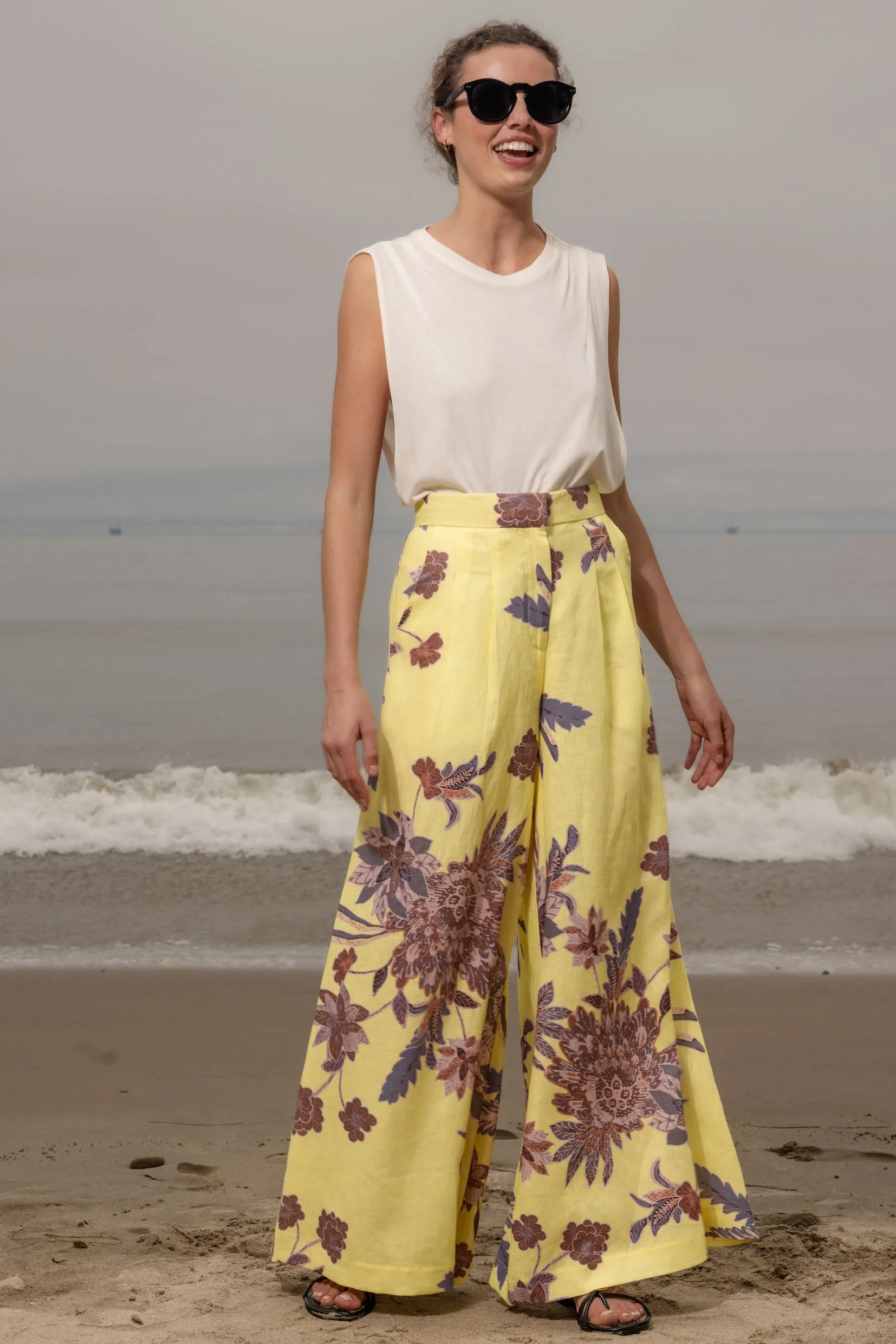 Flareup Trouser - Yellow Batik - Image 7