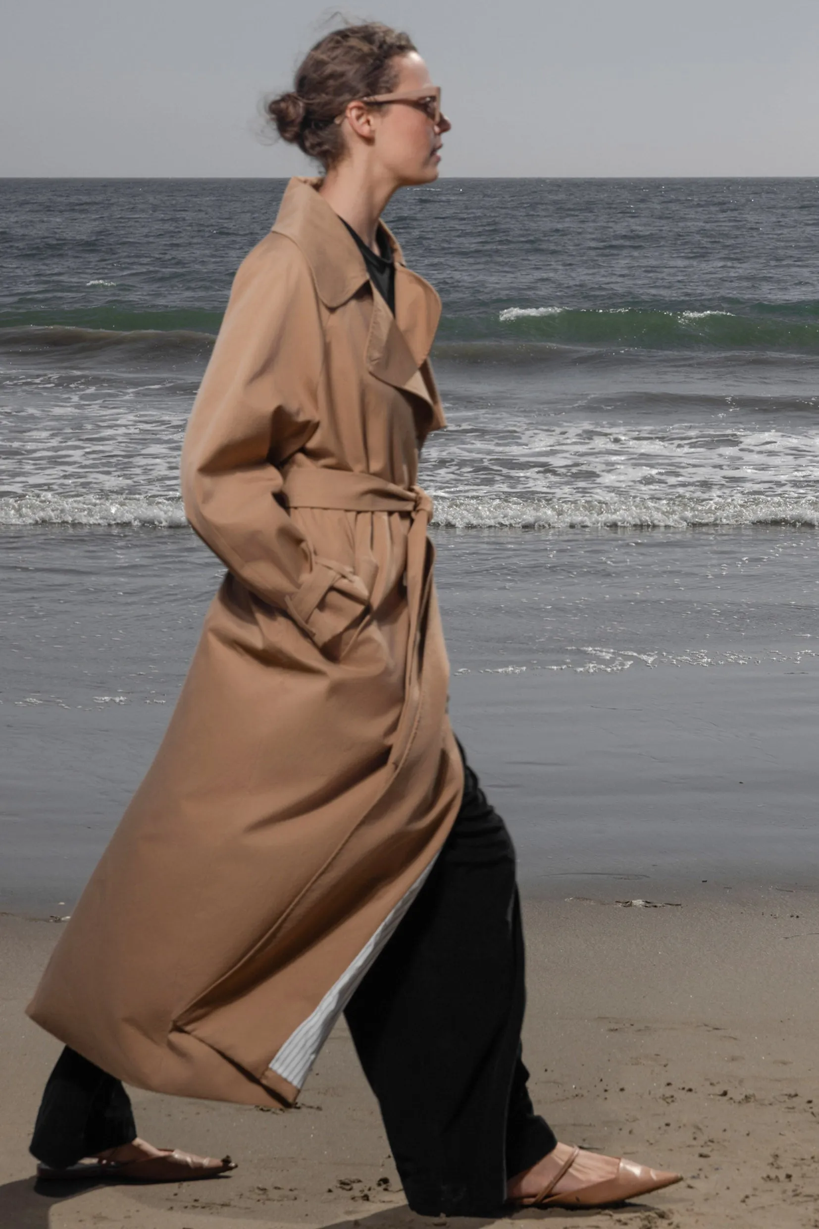 Fog Coat - Caramel Trench - Image 6