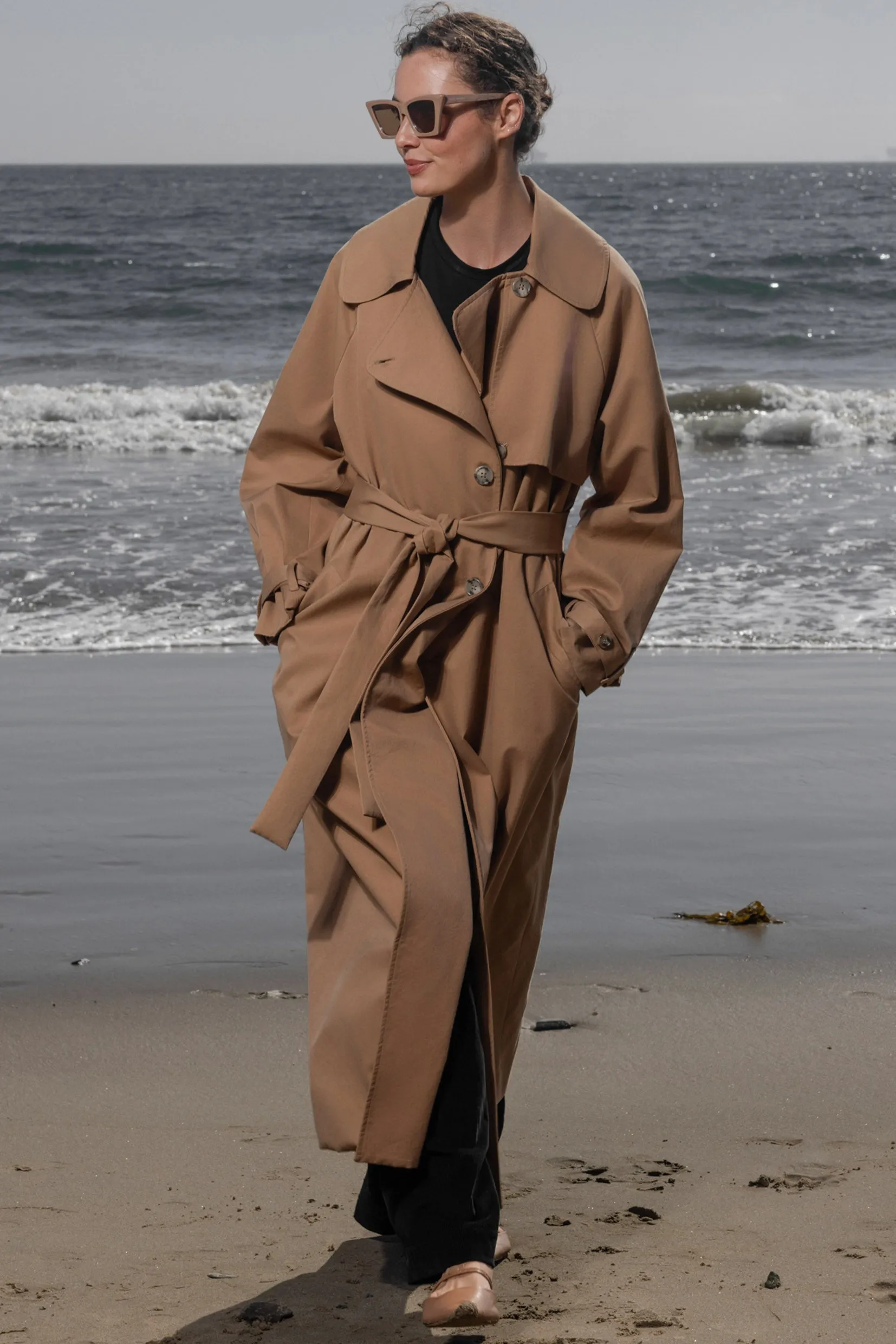 Fog Coat - Caramel Trench - Image 7