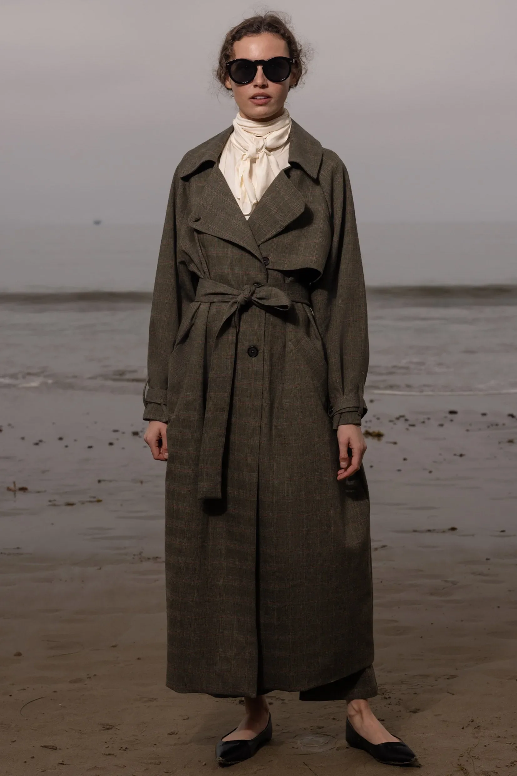 Fog Coat - Plaid Wool - Image 5