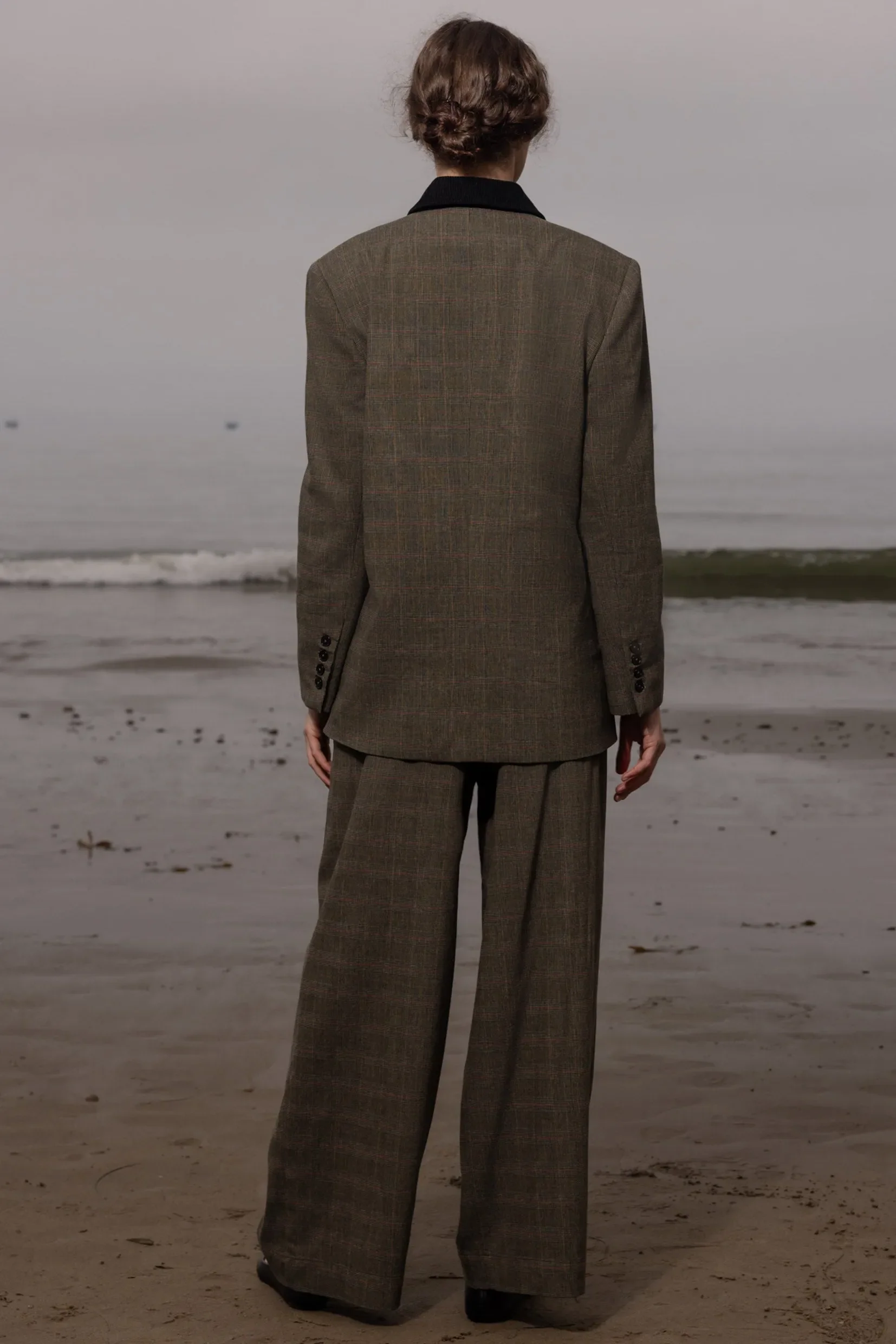Francoise Blazer - Plaid Wool - Image 3