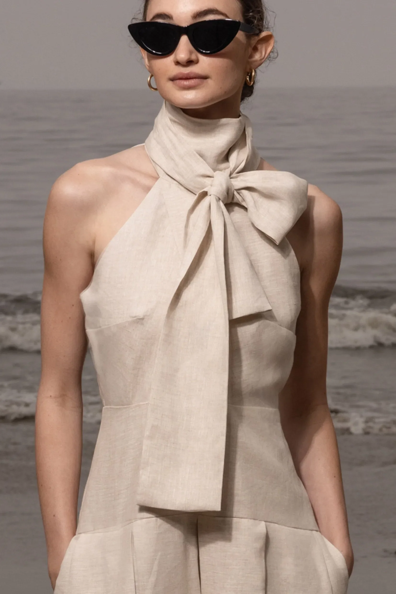 Ginger Dress - Natural Linen - Image 5
