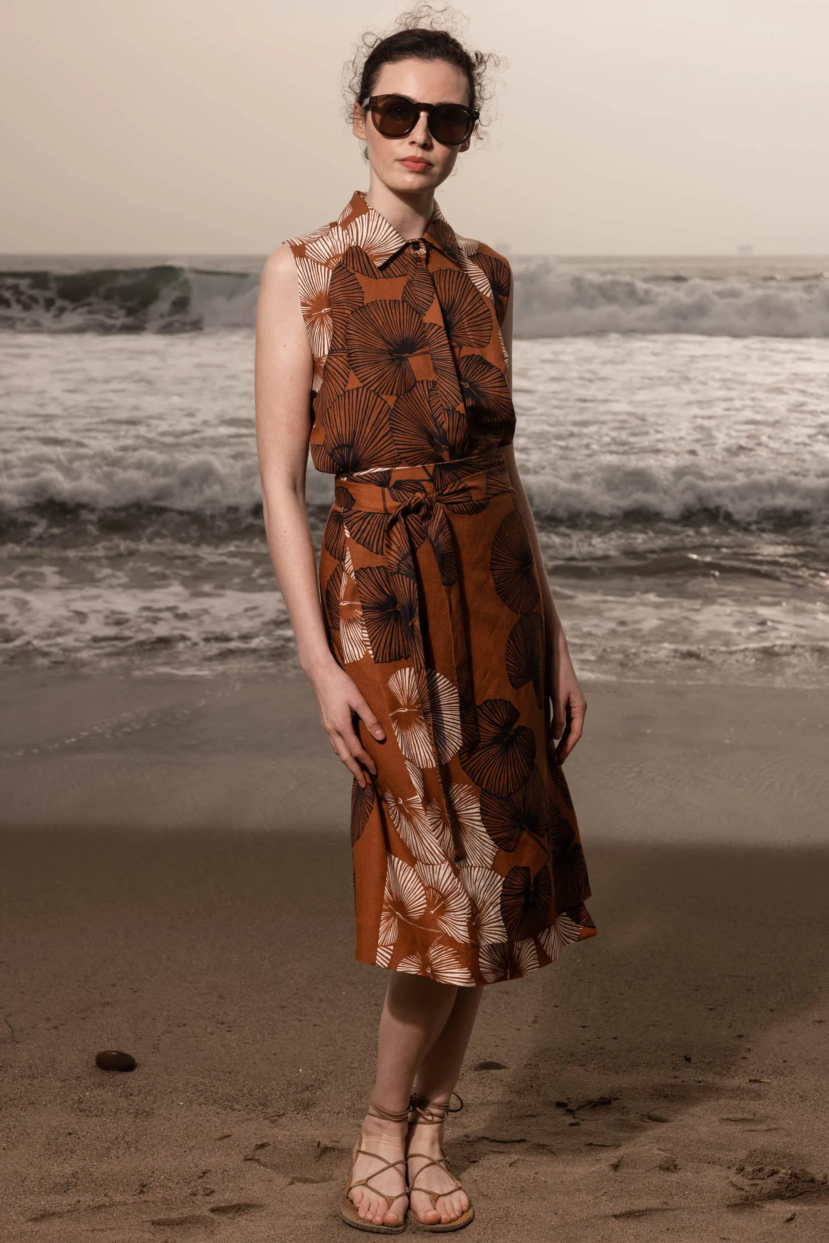 Henri Skirt - Chalked Palm - Image 3