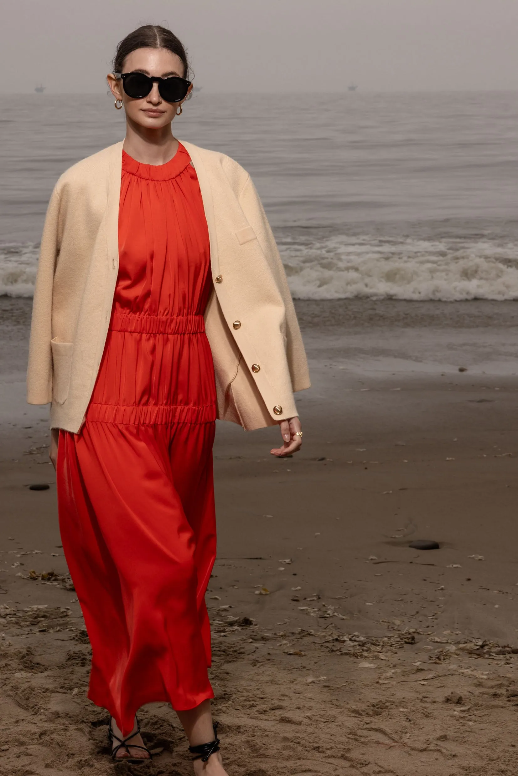 Idyll Dress - Red - Image 2