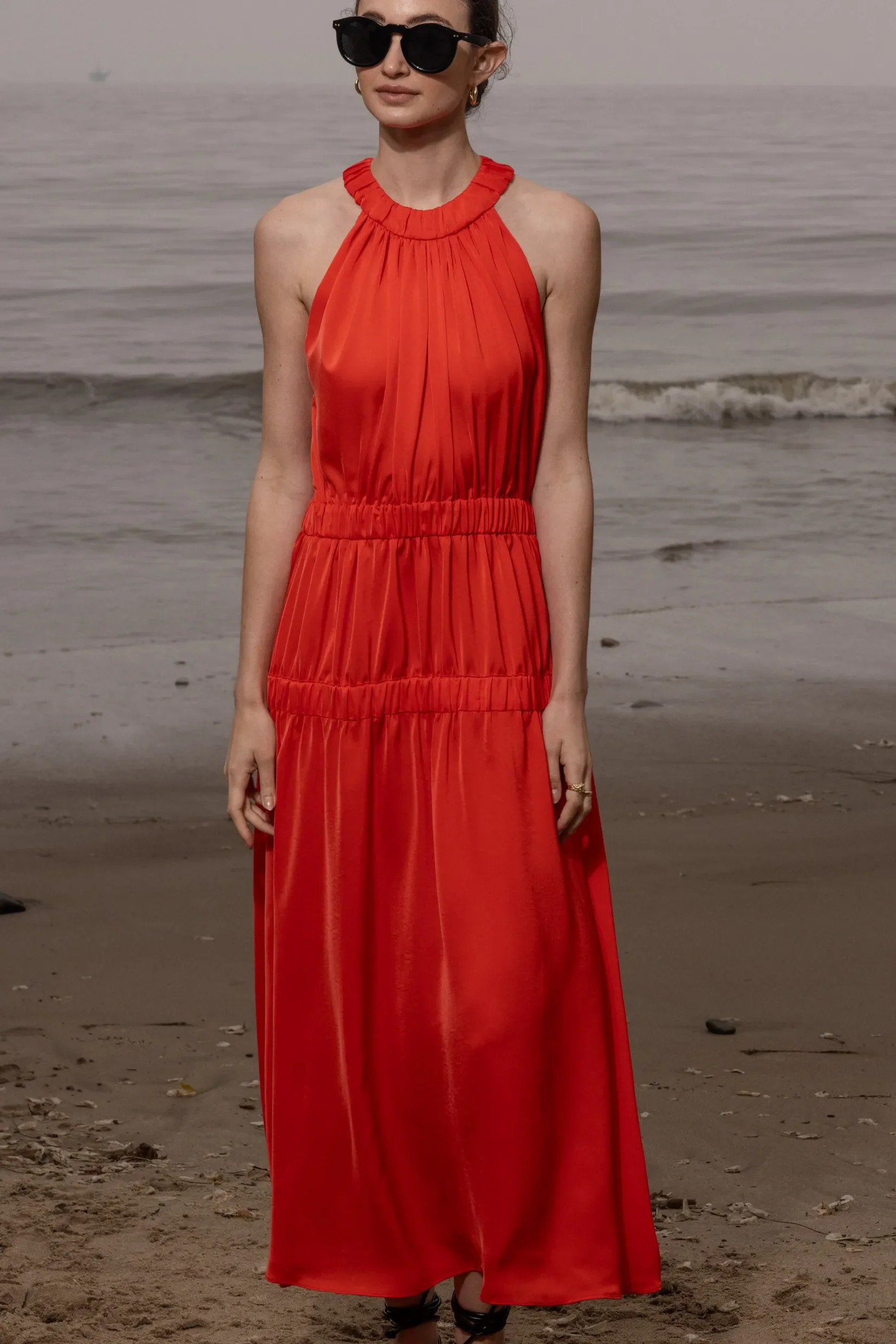 Idyll Dress - Red - Image 5
