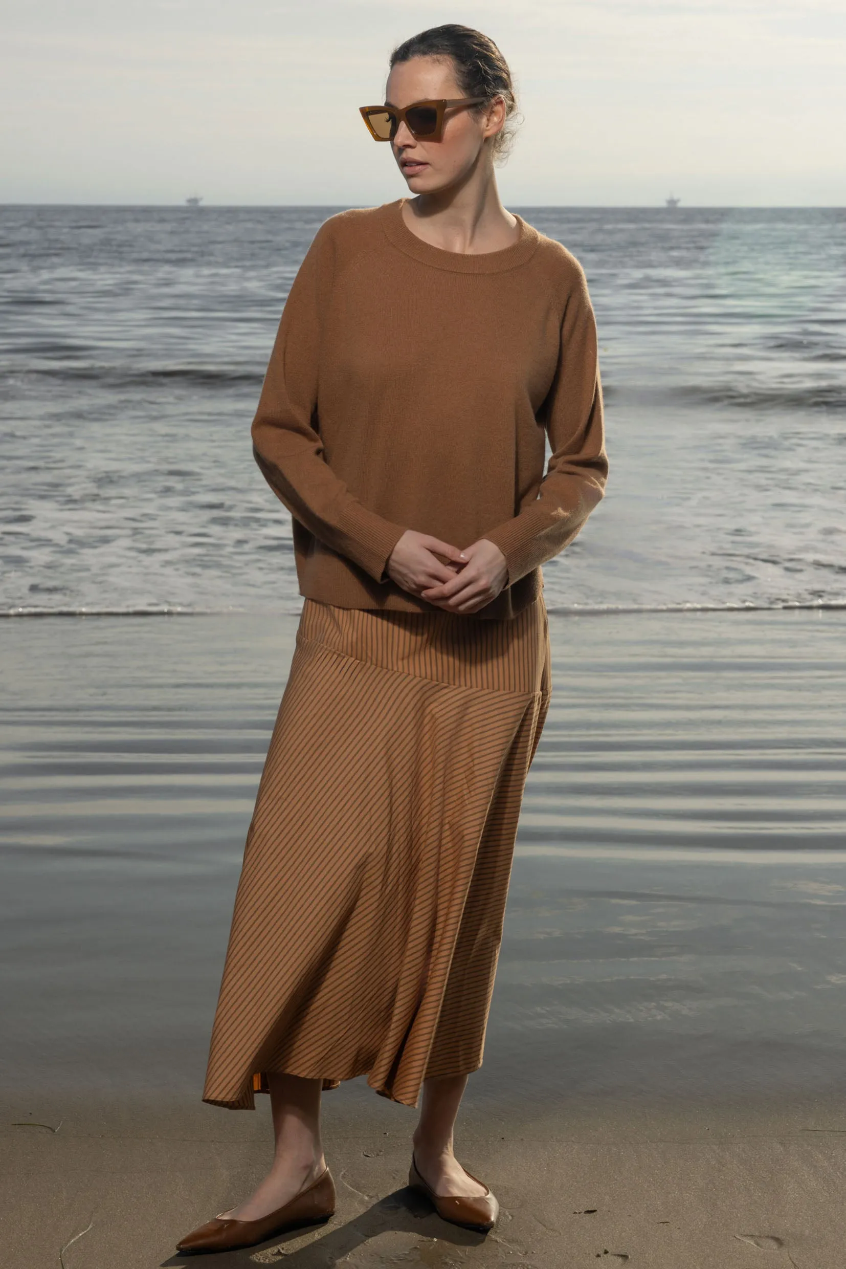 Kite Skirt - Ticking Stripe - Image 2