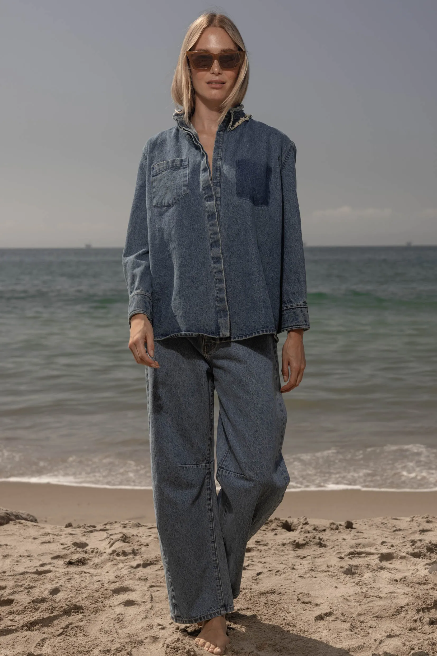 Lisi Top - Denim - Image 13