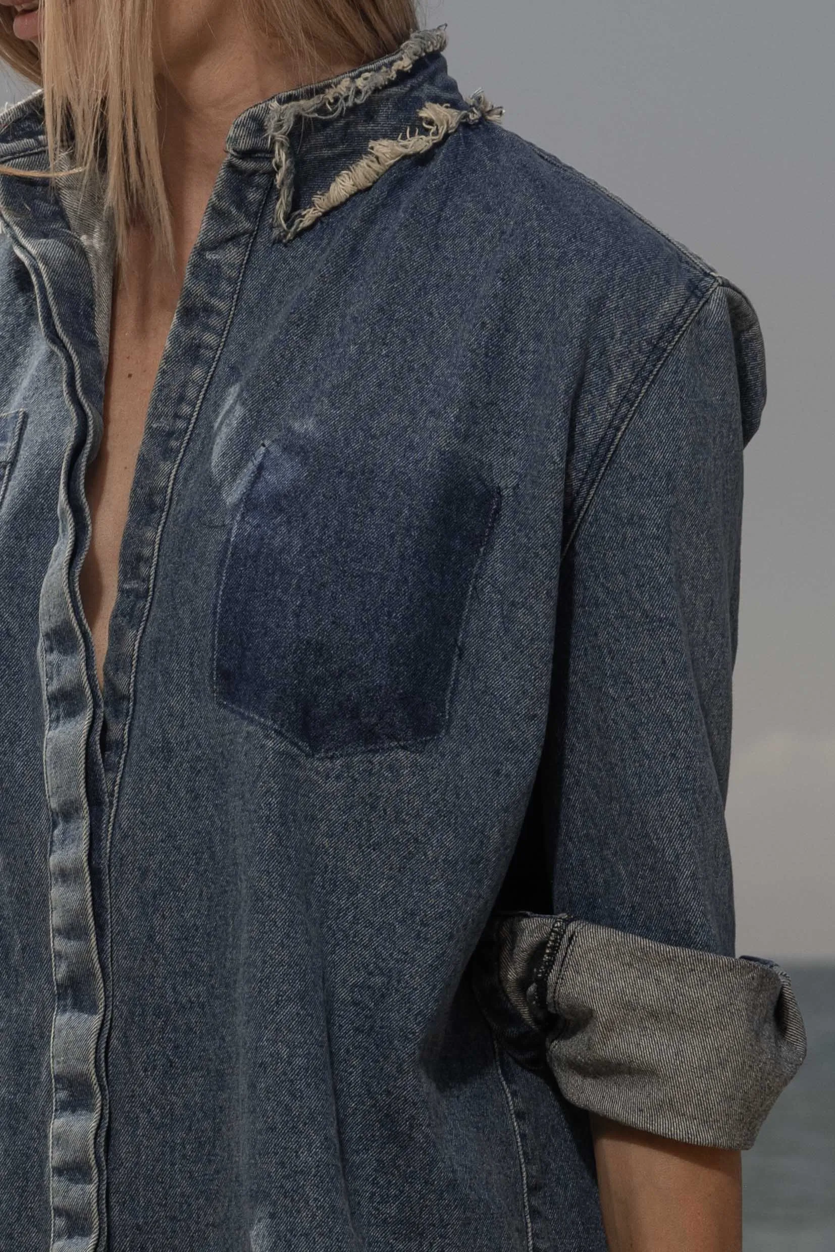 Lisi Top - Denim - Image 3