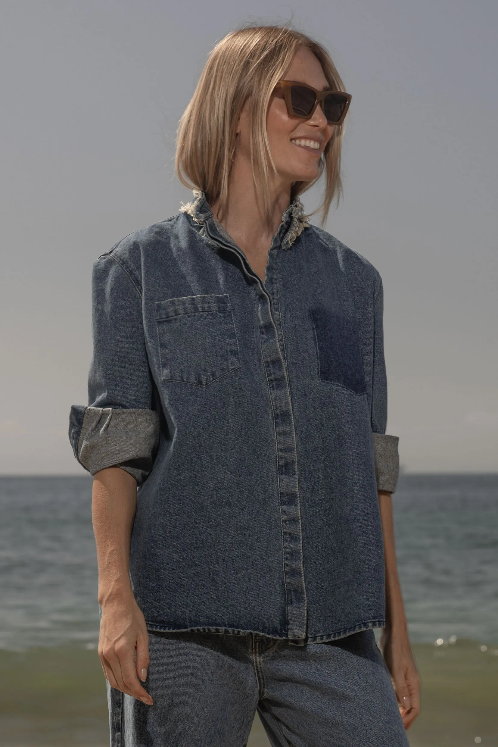 Lisi Top - Denim - Image 5