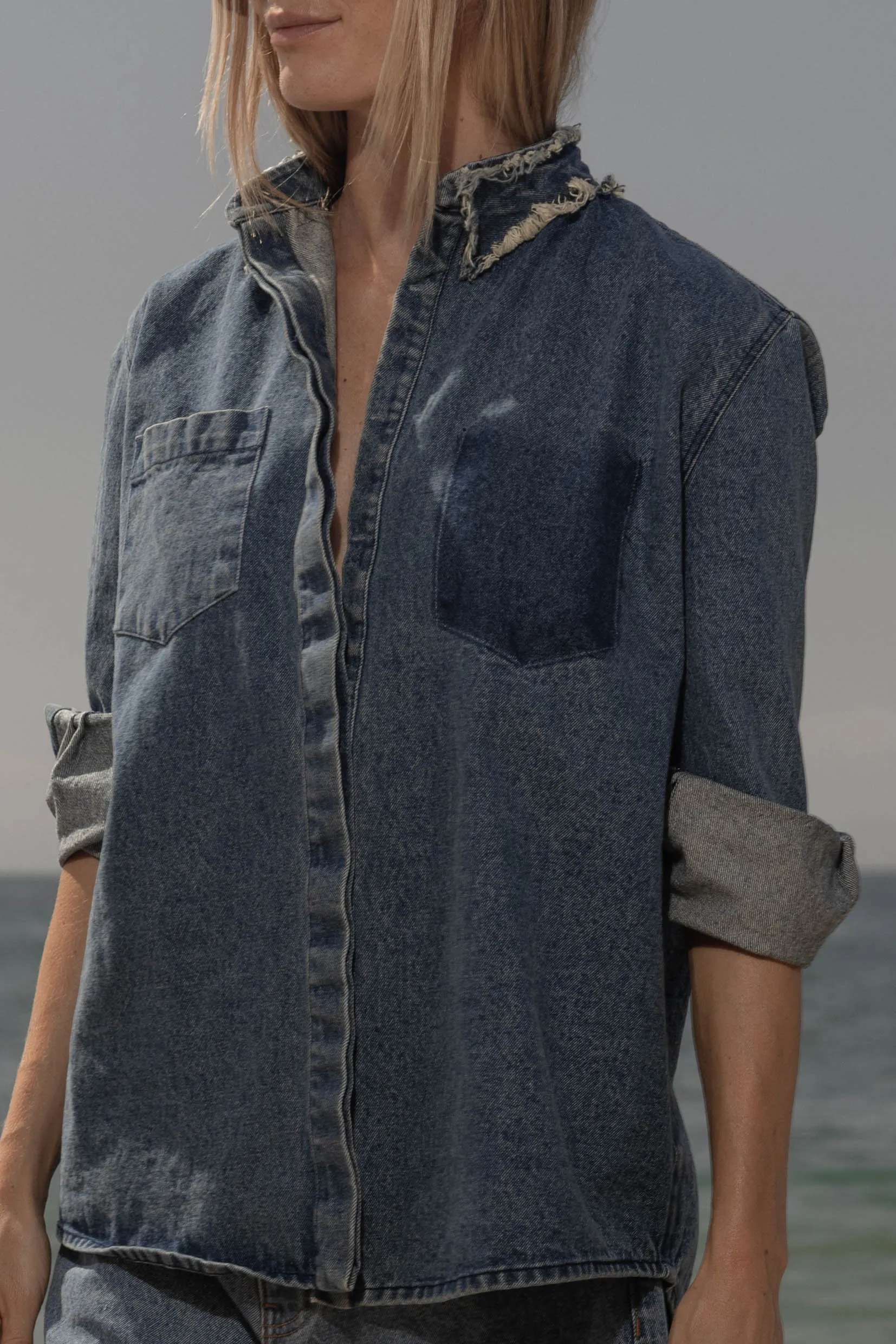 Lisi Top - Denim - Image 8
