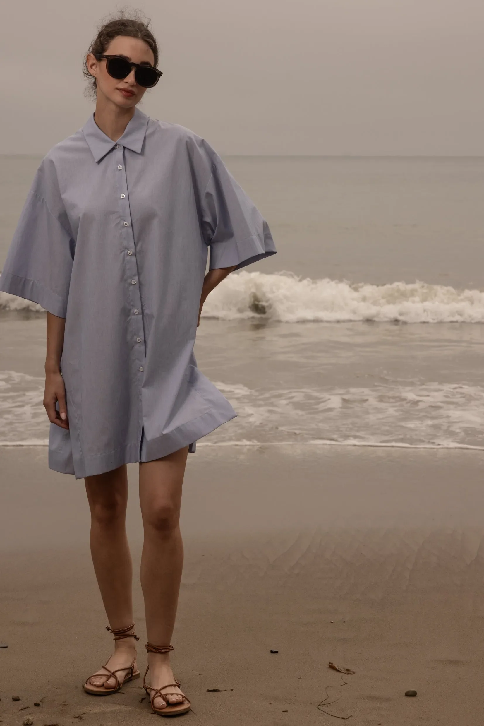 Loreto Dress - Summer Stripe Cotton - Image 3
