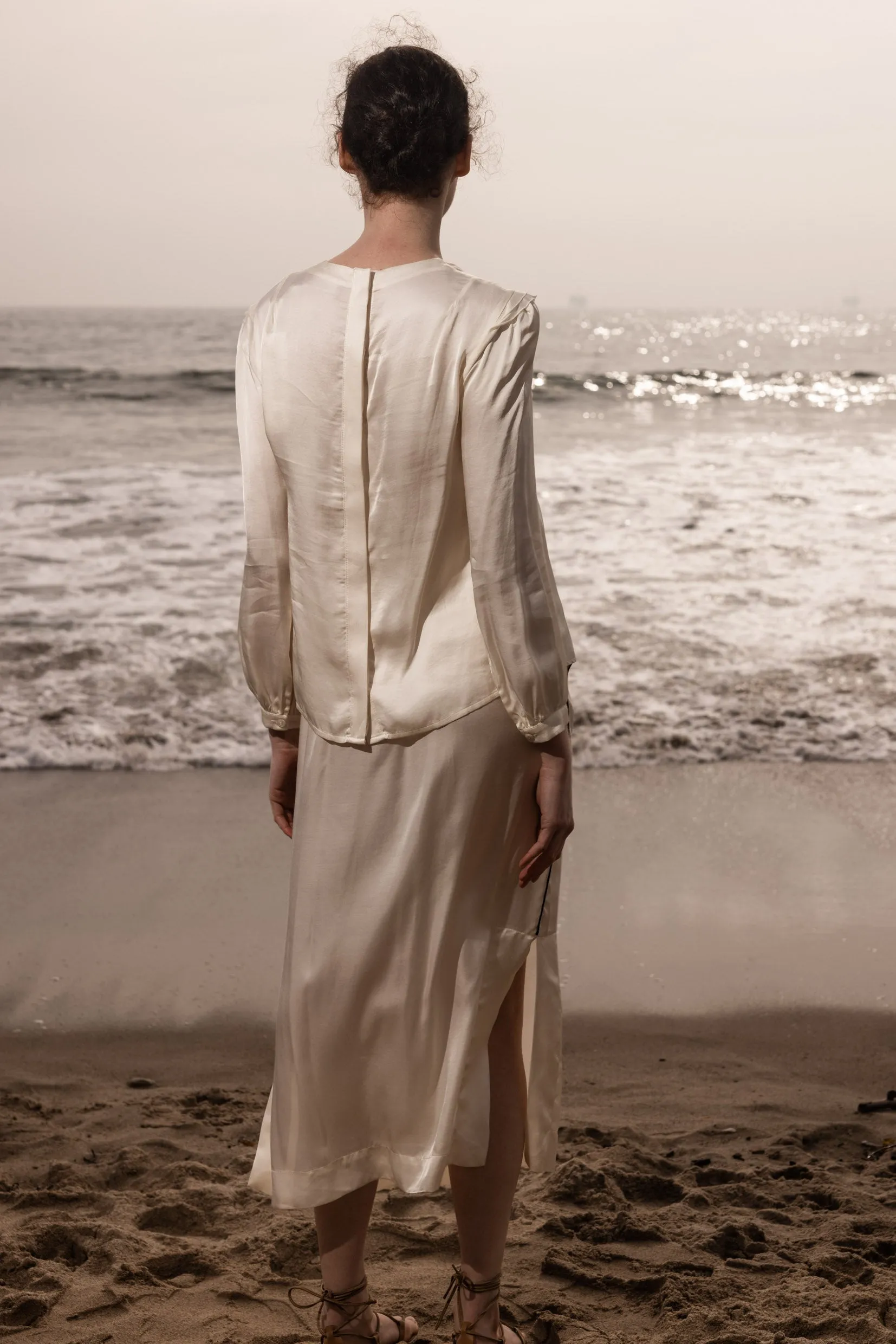 Maeve Skirt - Ivory - Image 4