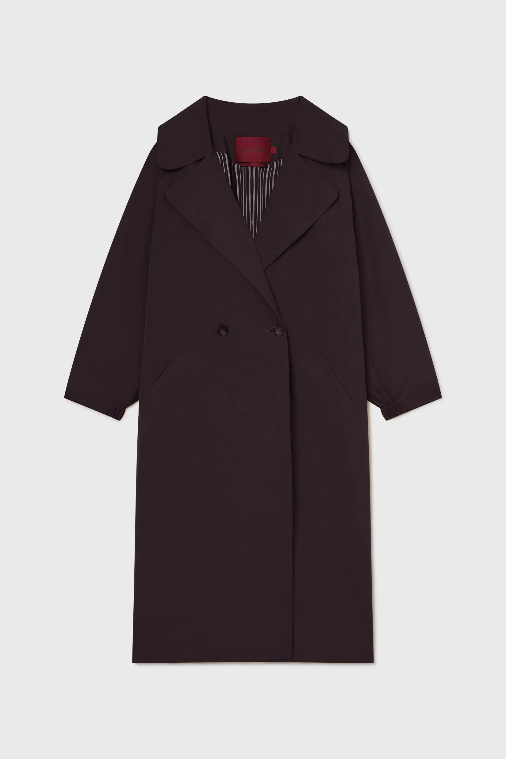 Marais Coat - Black Trench - Image 2