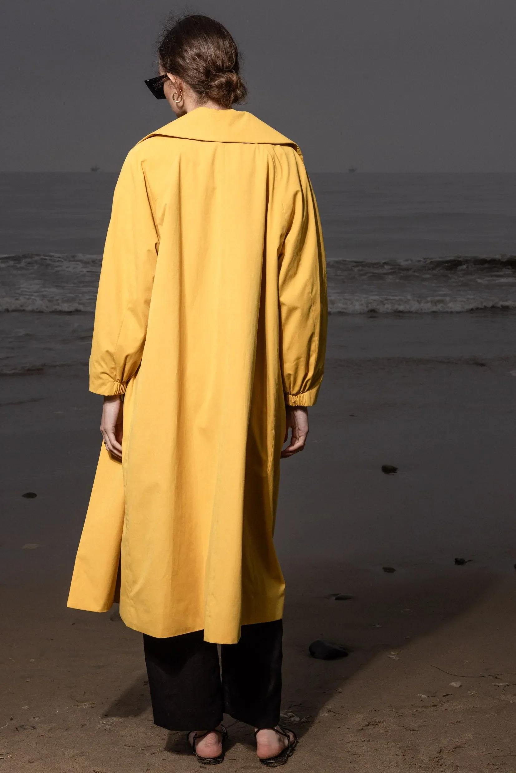 Marais Coat - Jaune Trench - Image 4