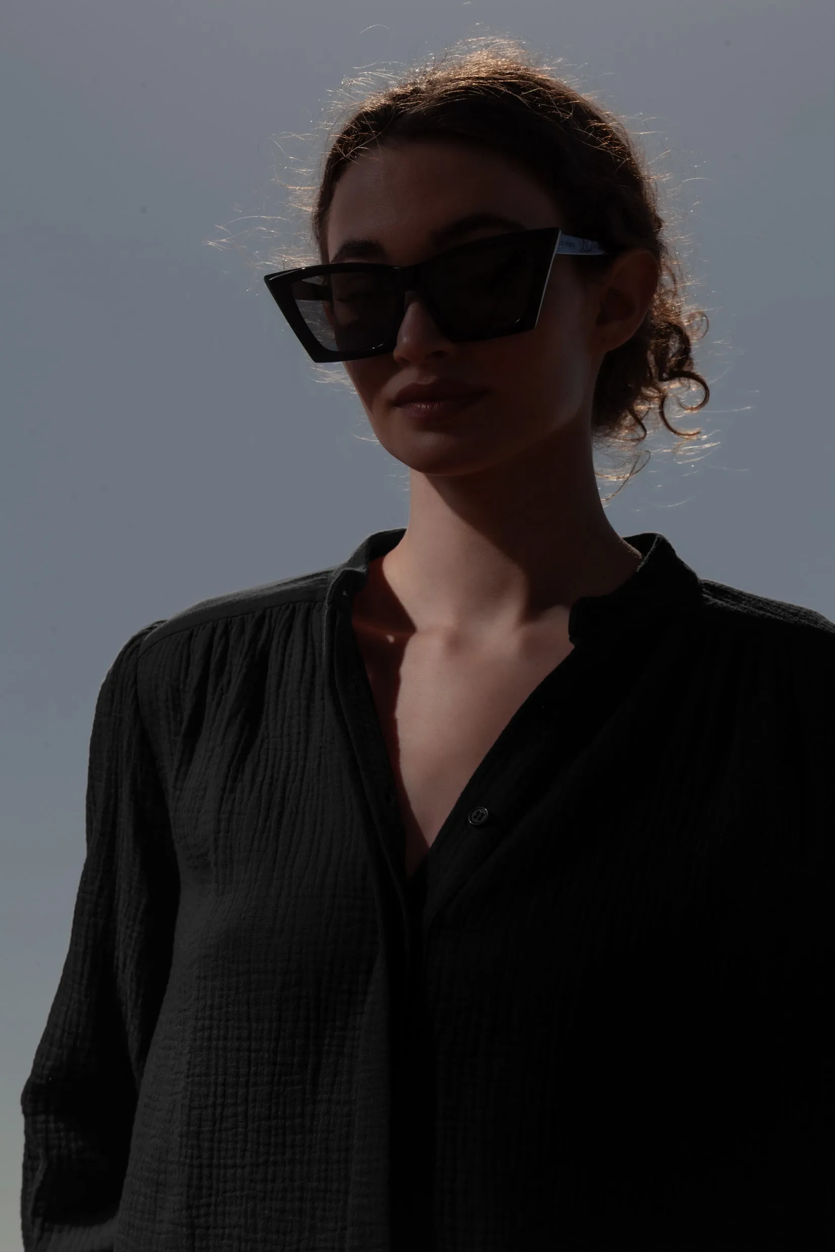 Marish Top - Black Gauze - Image 6