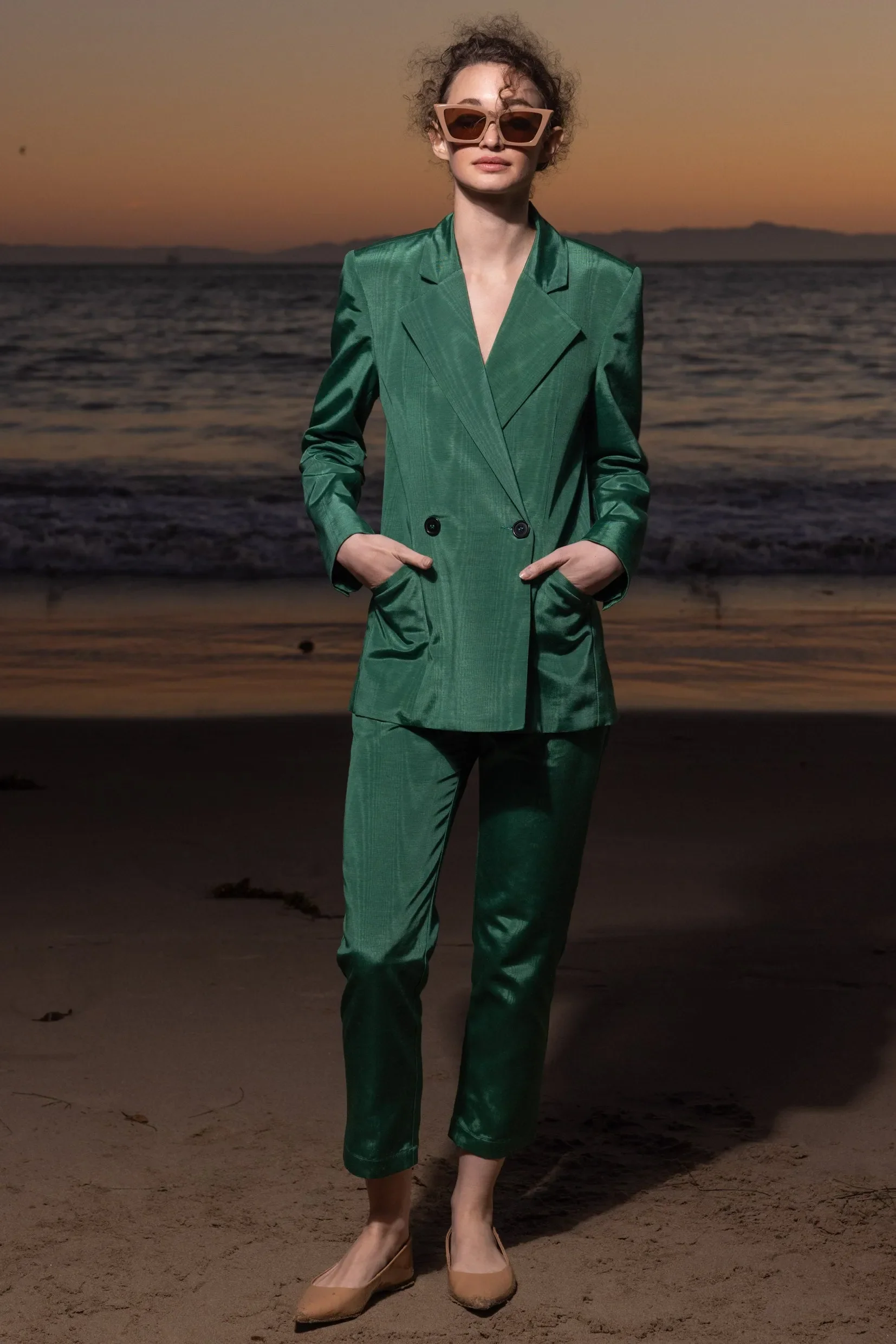 Mars Blazer - Green Moire - Image 7