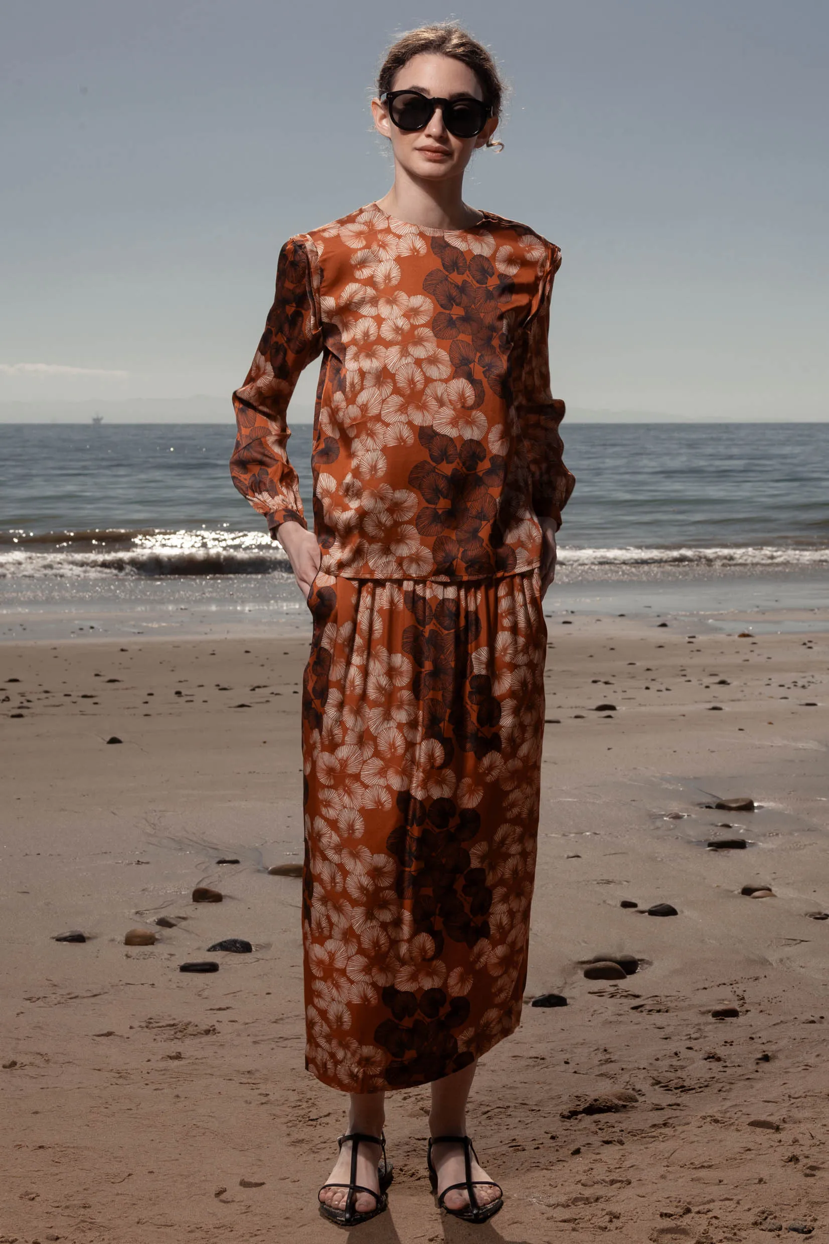 Maeve Skirt - Chalked Palm - Image 3