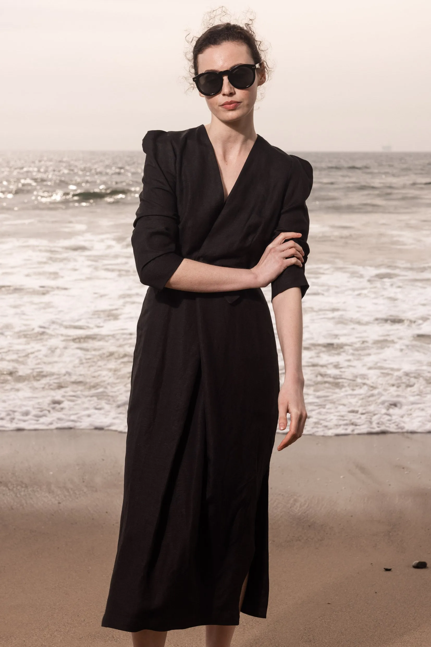 Milan Dress - Black - Image 4