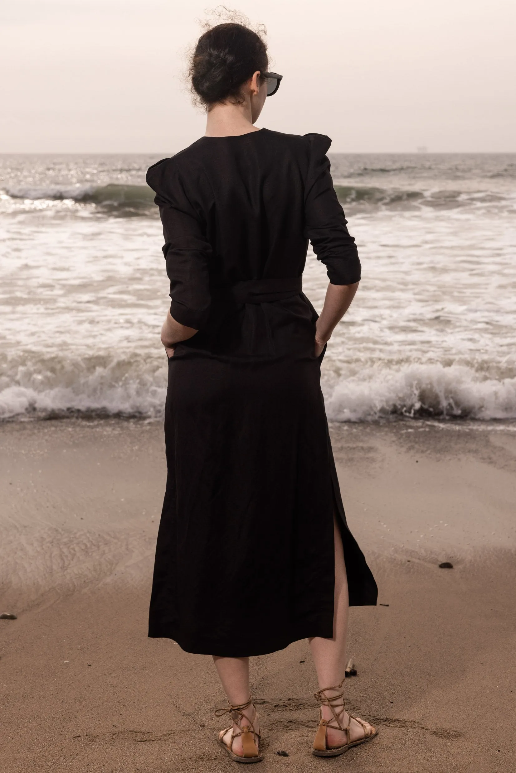 Milan Dress - Black - Image 5