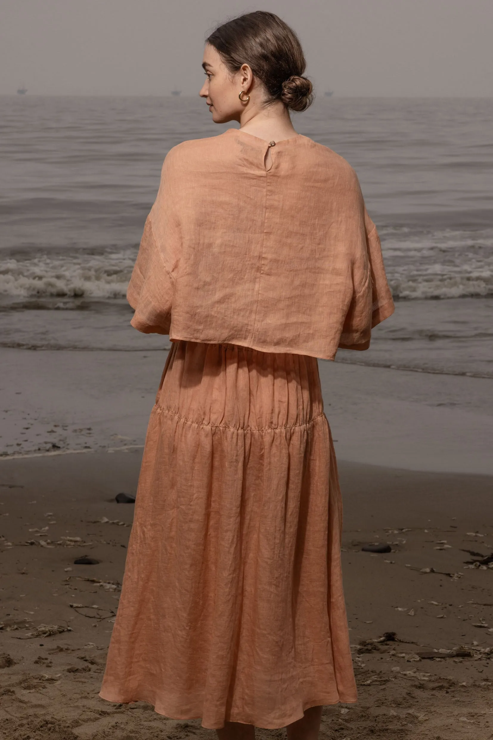 Mojave Top - Sunrise Tissue Linen - Image 3