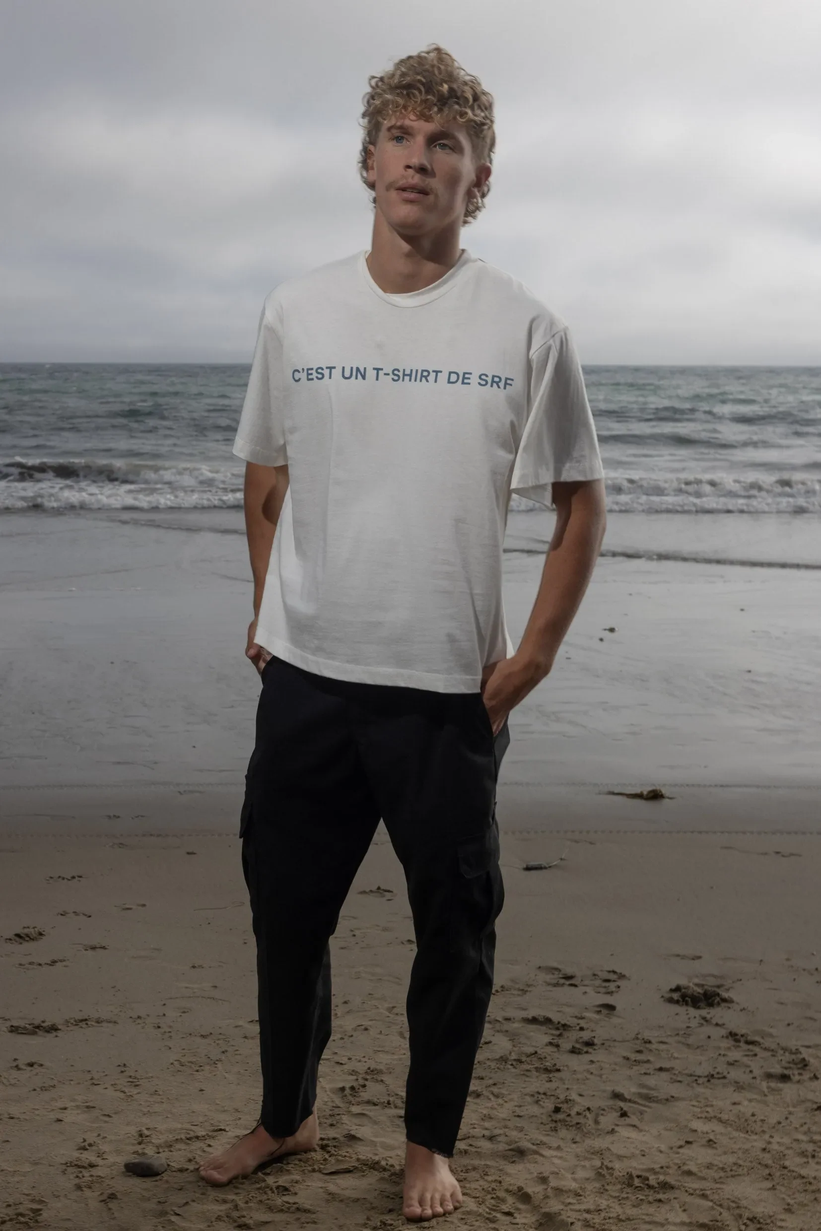 Mustache Tee - Surf Shirt - Image 4