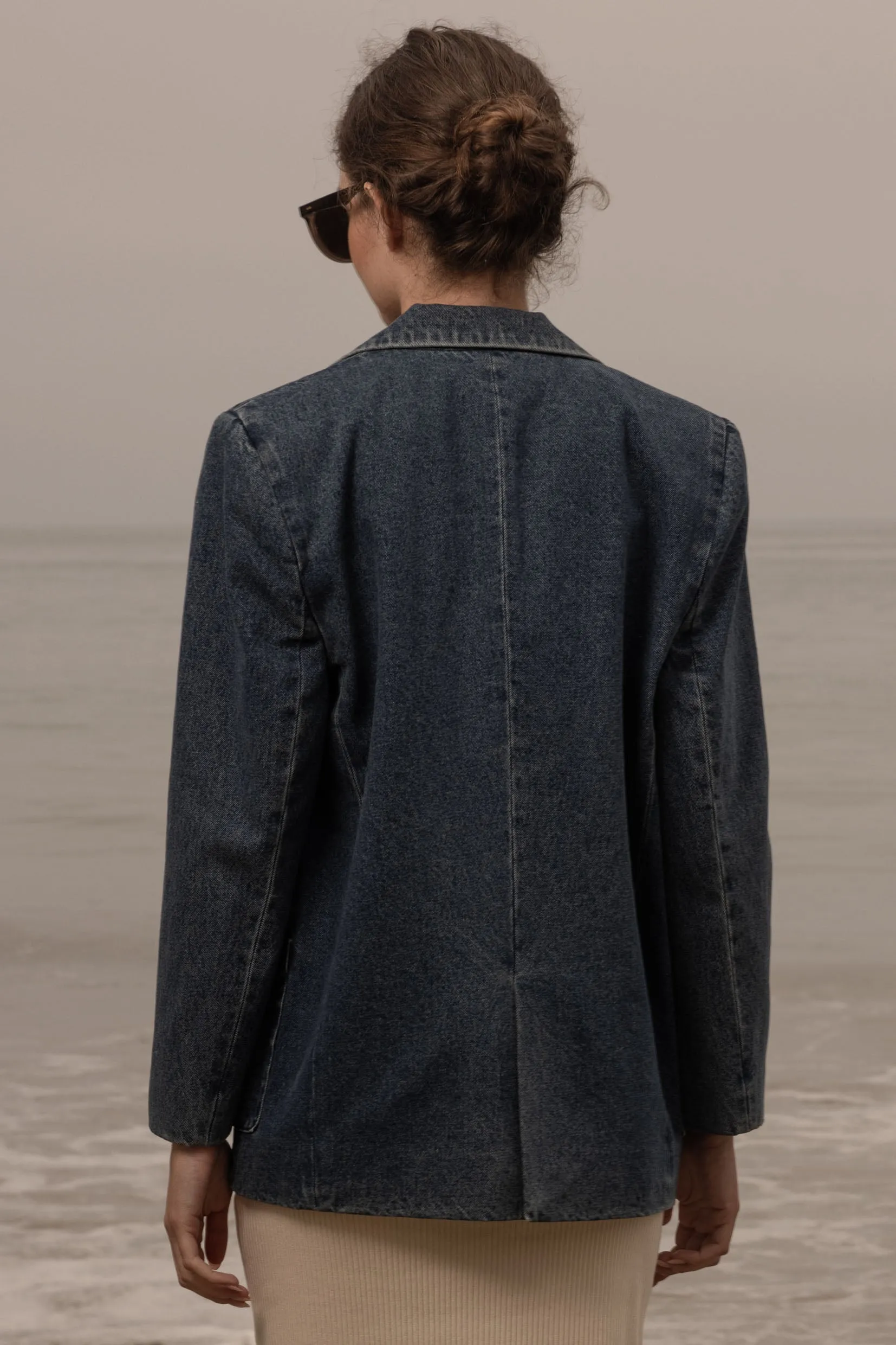 Neil Blazer - Denim - Image 3