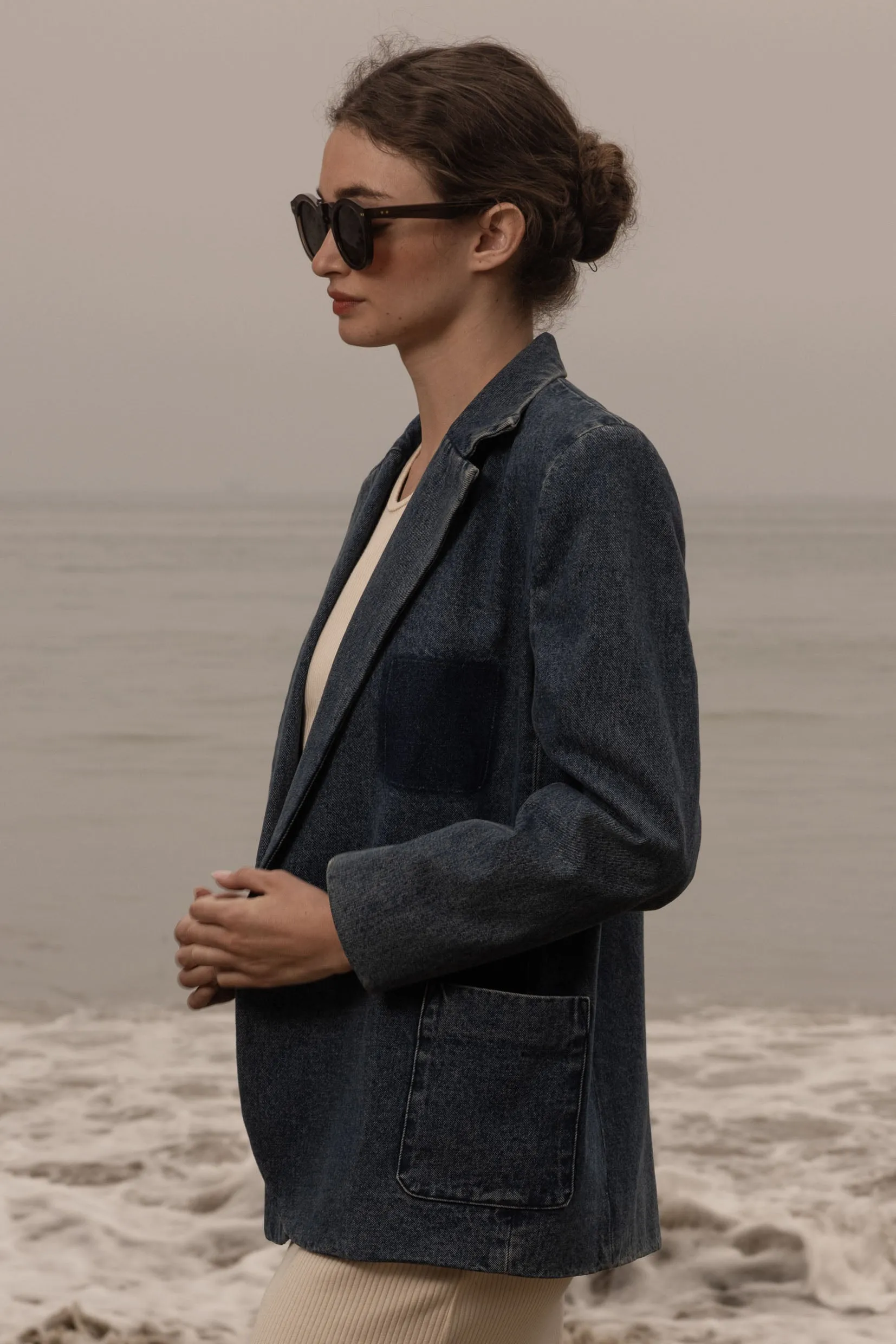 Neil Blazer - Denim - Image 5