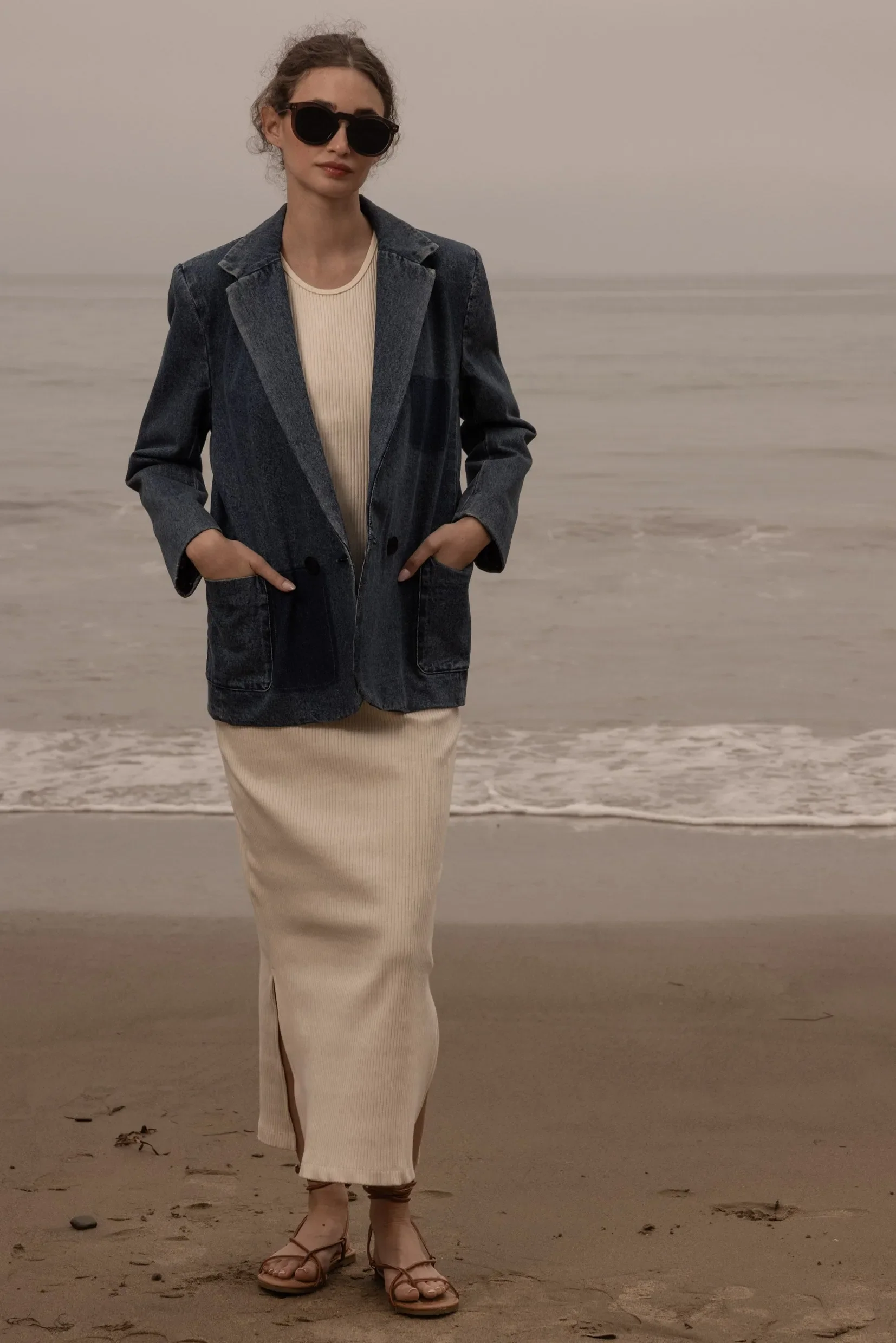 Neil Blazer - Denim - Image 8