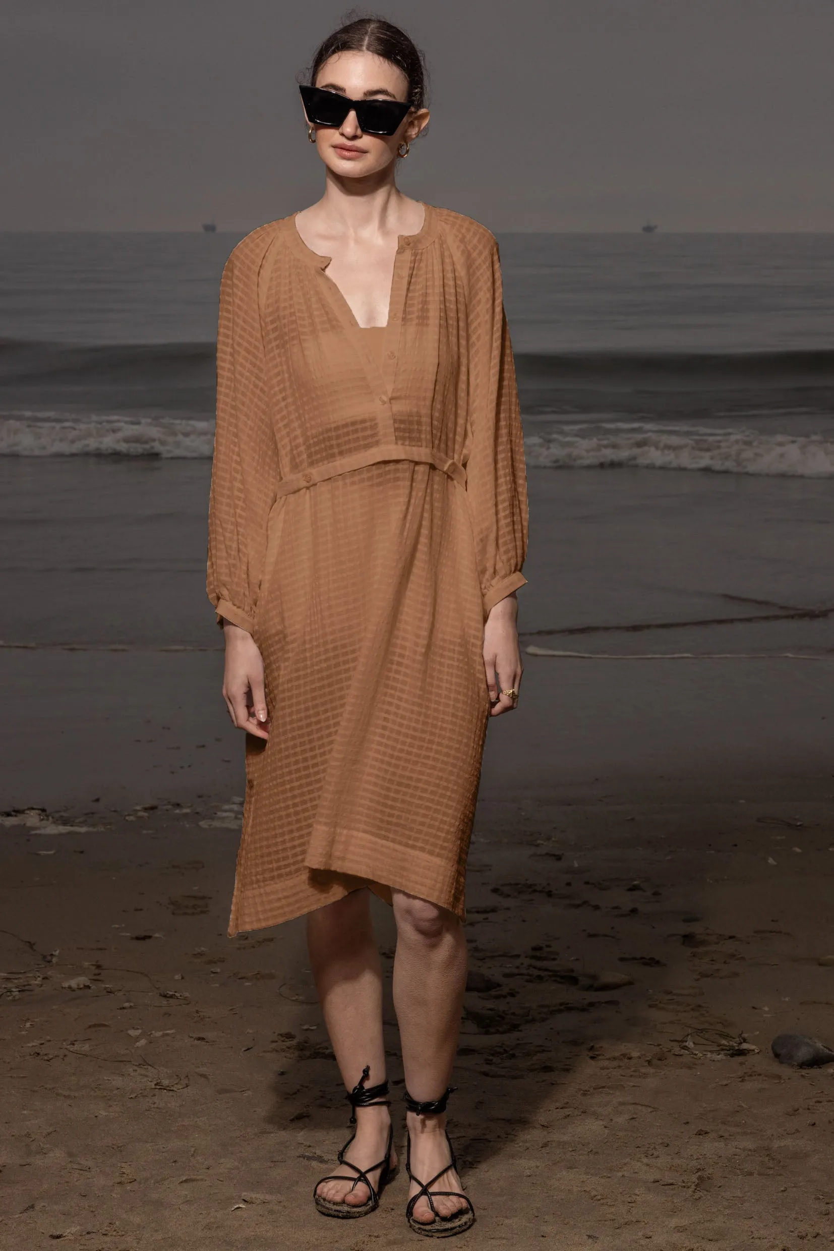 Penelope Dress - Latte
