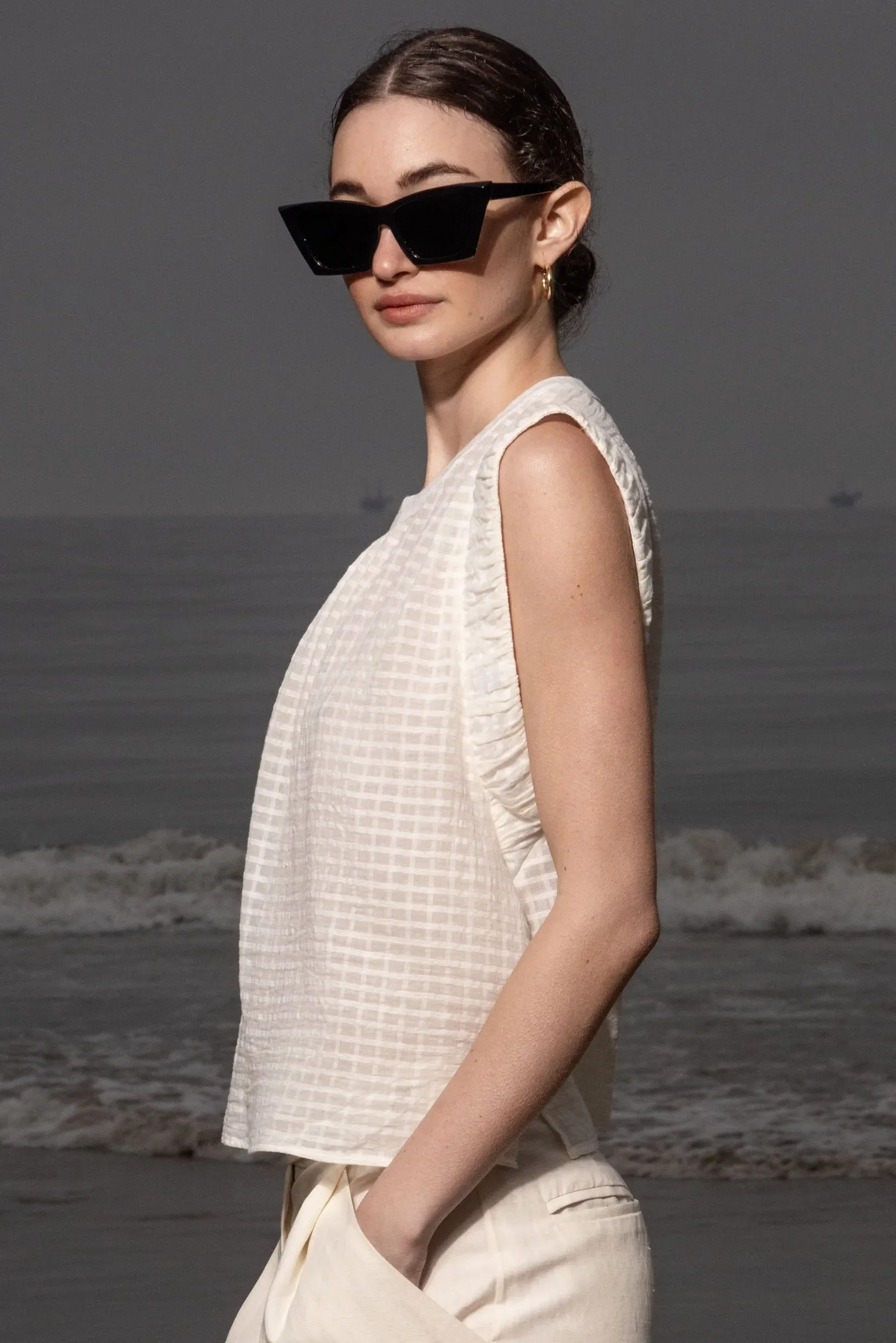Prose Tank - Cream - Image 5