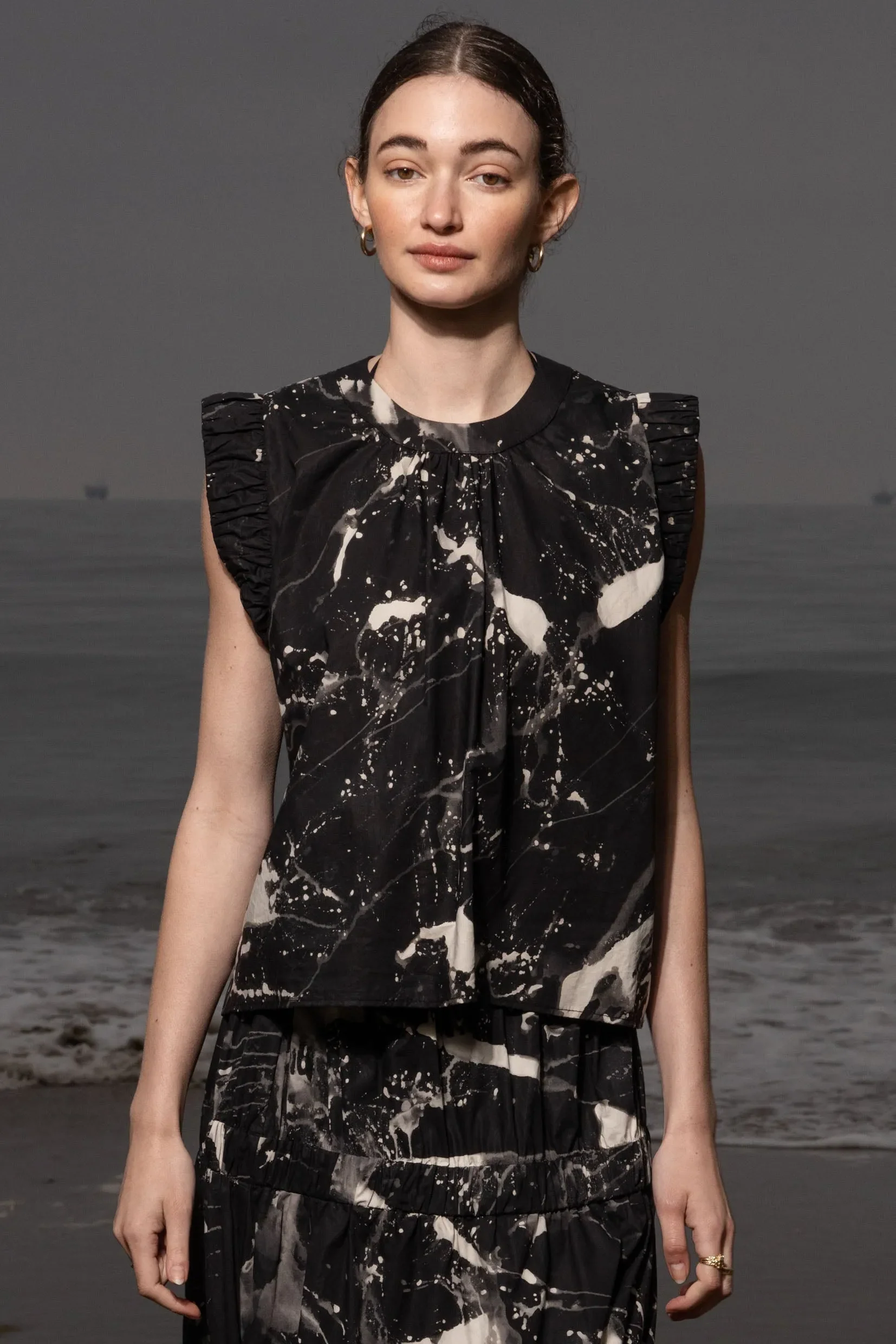 Prose Tank - Inghua Shirting