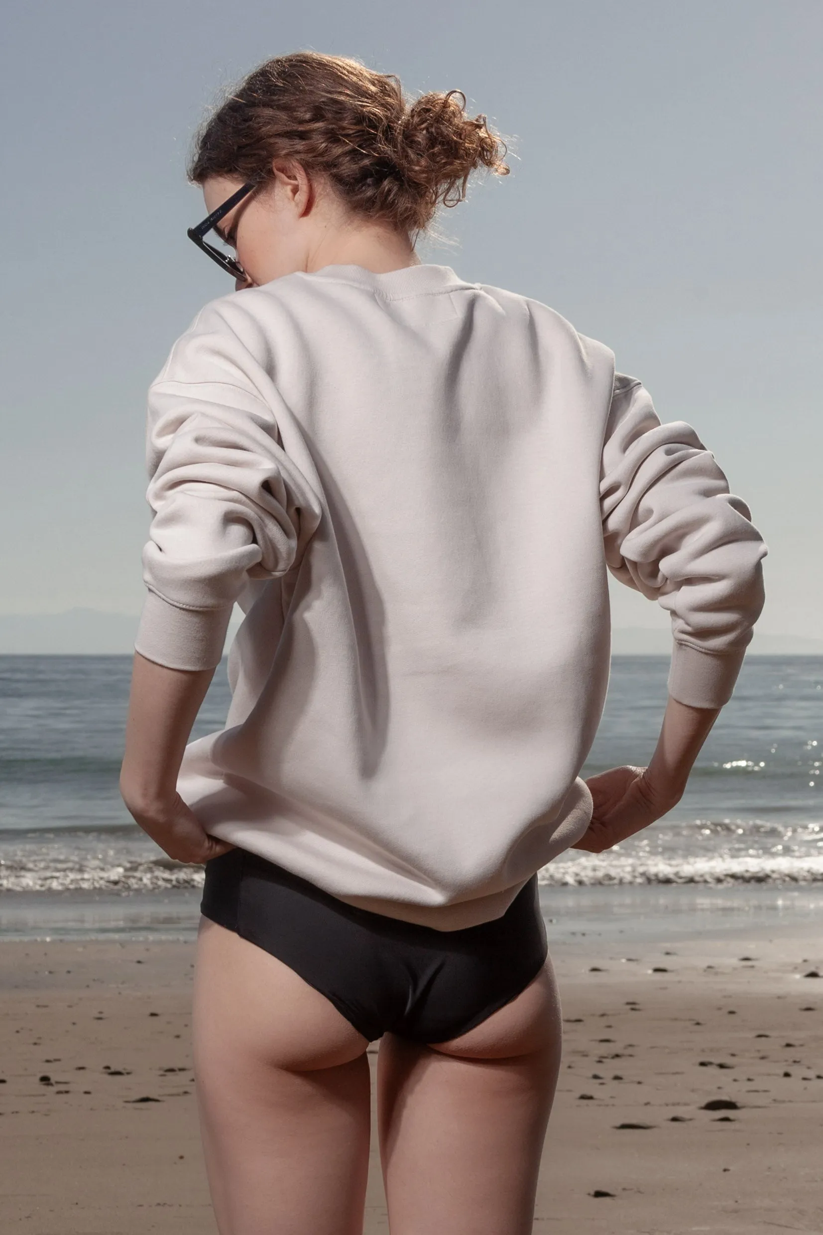 SRF CITO Unisex Crewneck - Black on Cream - Image 5